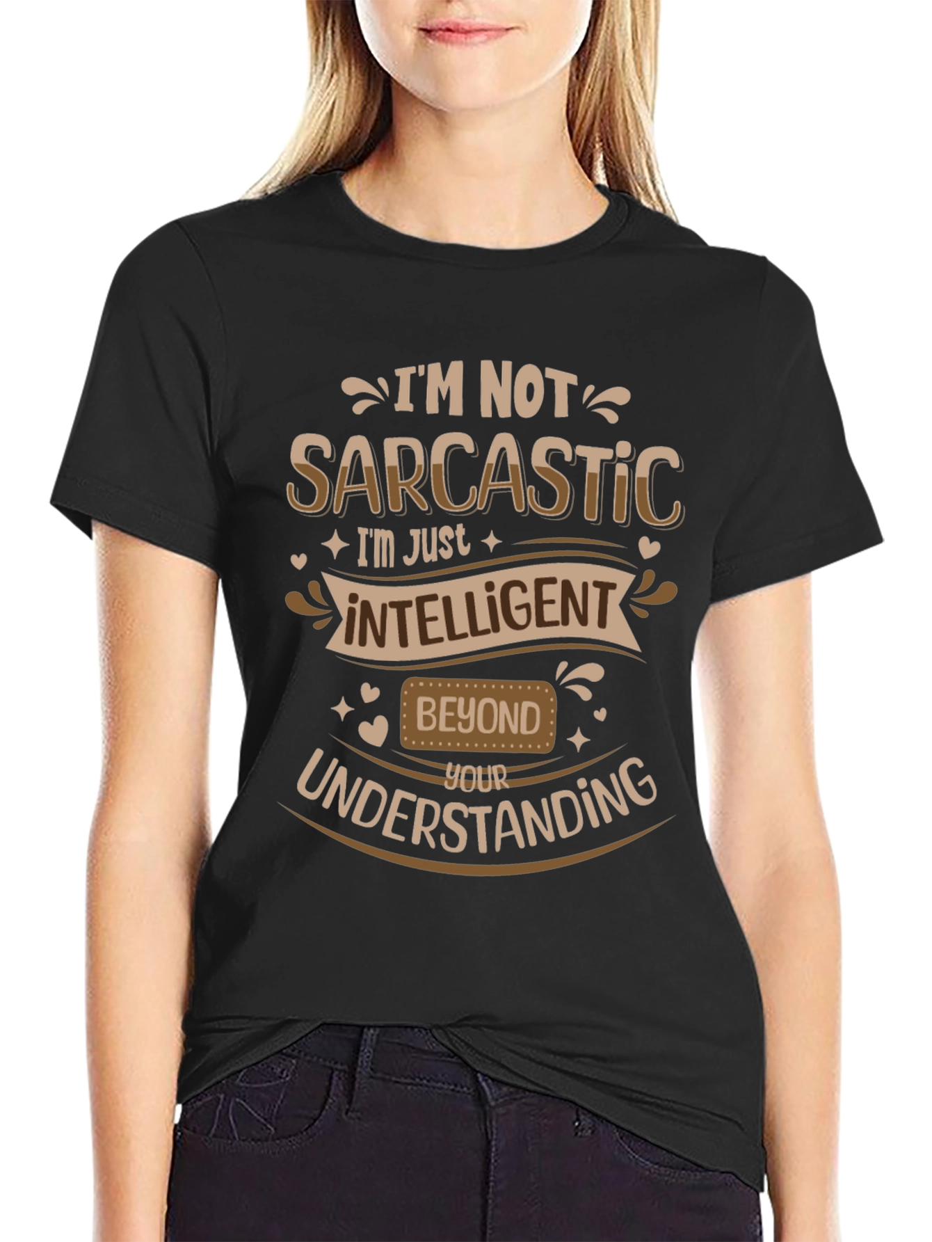 Sarcastic Intelligent Graphic Tee