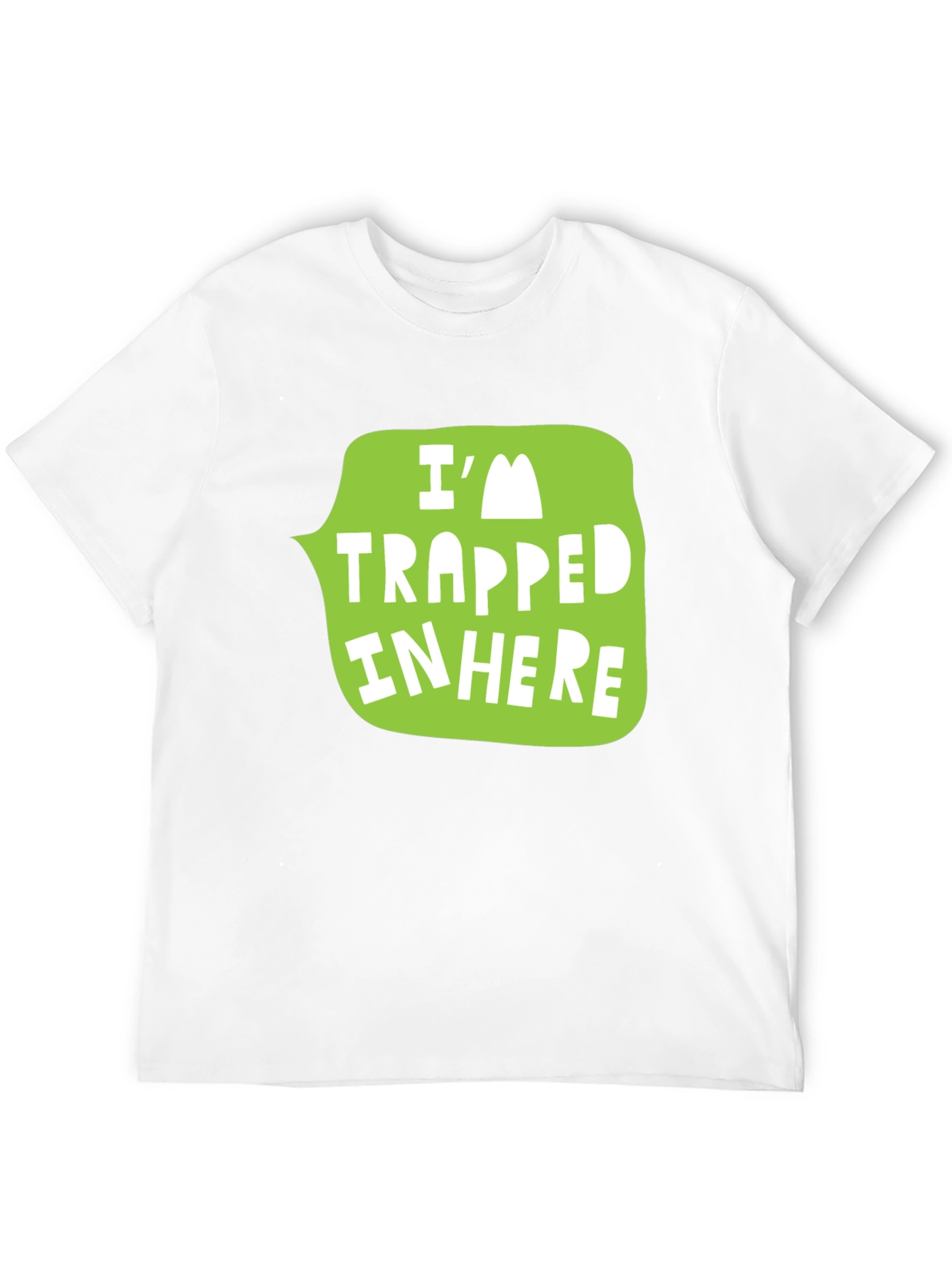 Trapped In Here Graphic Tee - Funny Novelty Shirt