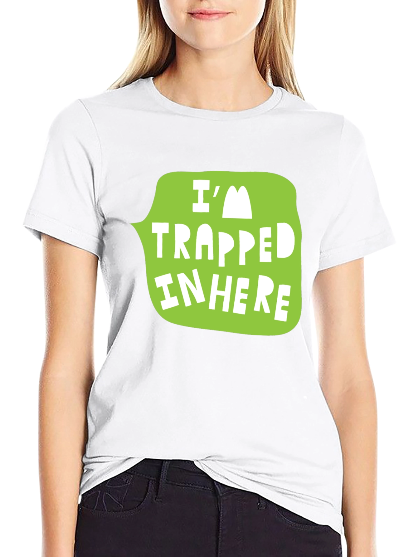 Trapped In Here Graphic Tee - Funny Novelty Shirt