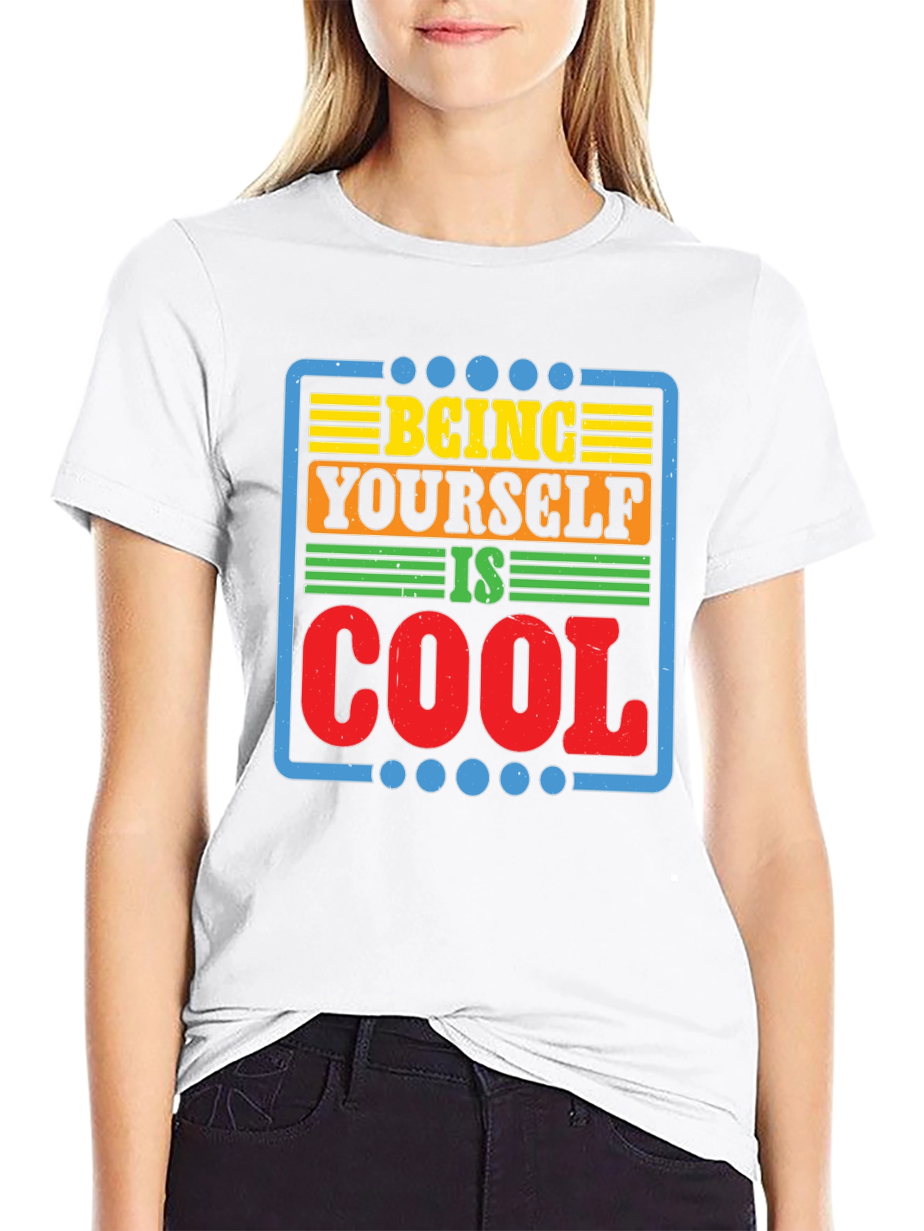 Being Yourself Is Cool Graphic T-Shirt
