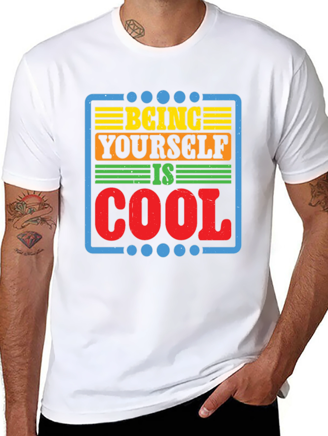 Being Yourself Is Cool Graphic T-Shirt