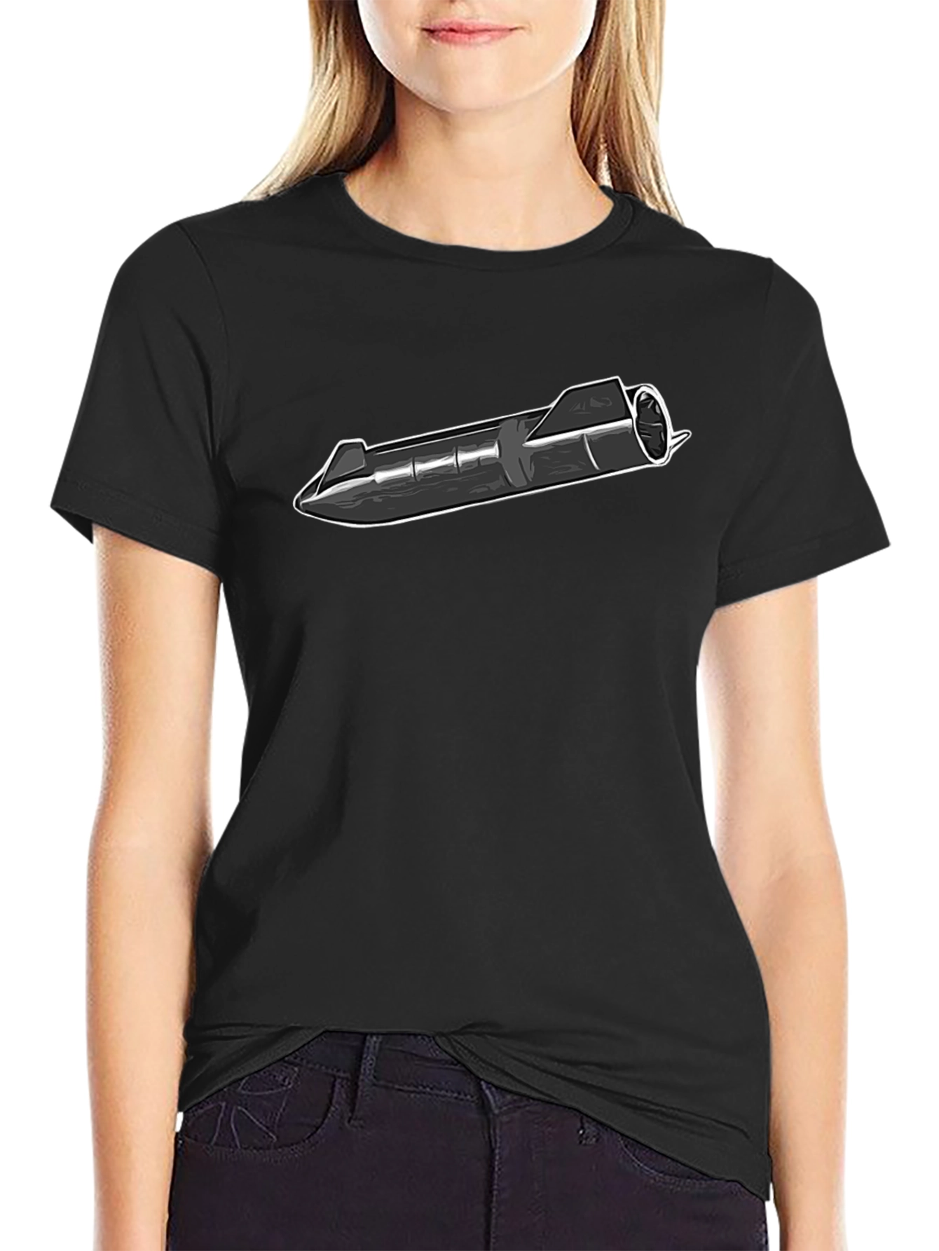 Starship Rocket T-Shirt - Space Exploration