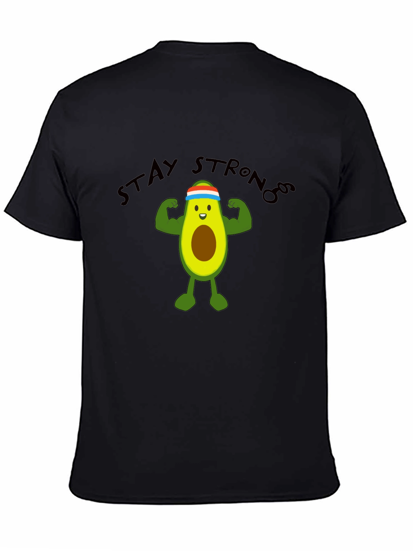 Stay Strong Avocado Graphic Tee