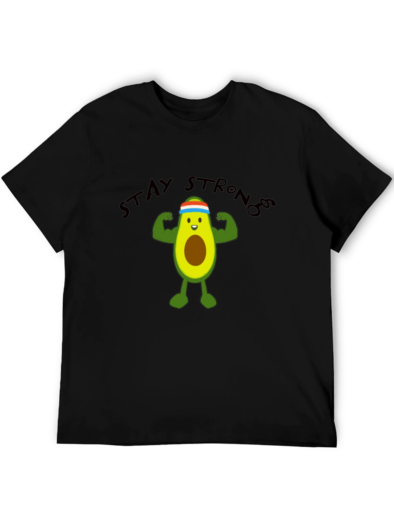 Stay Strong Avocado Graphic Tee