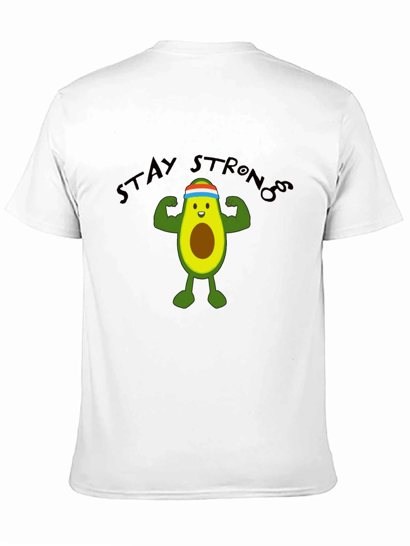 Stay Strong Avocado Graphic Tee