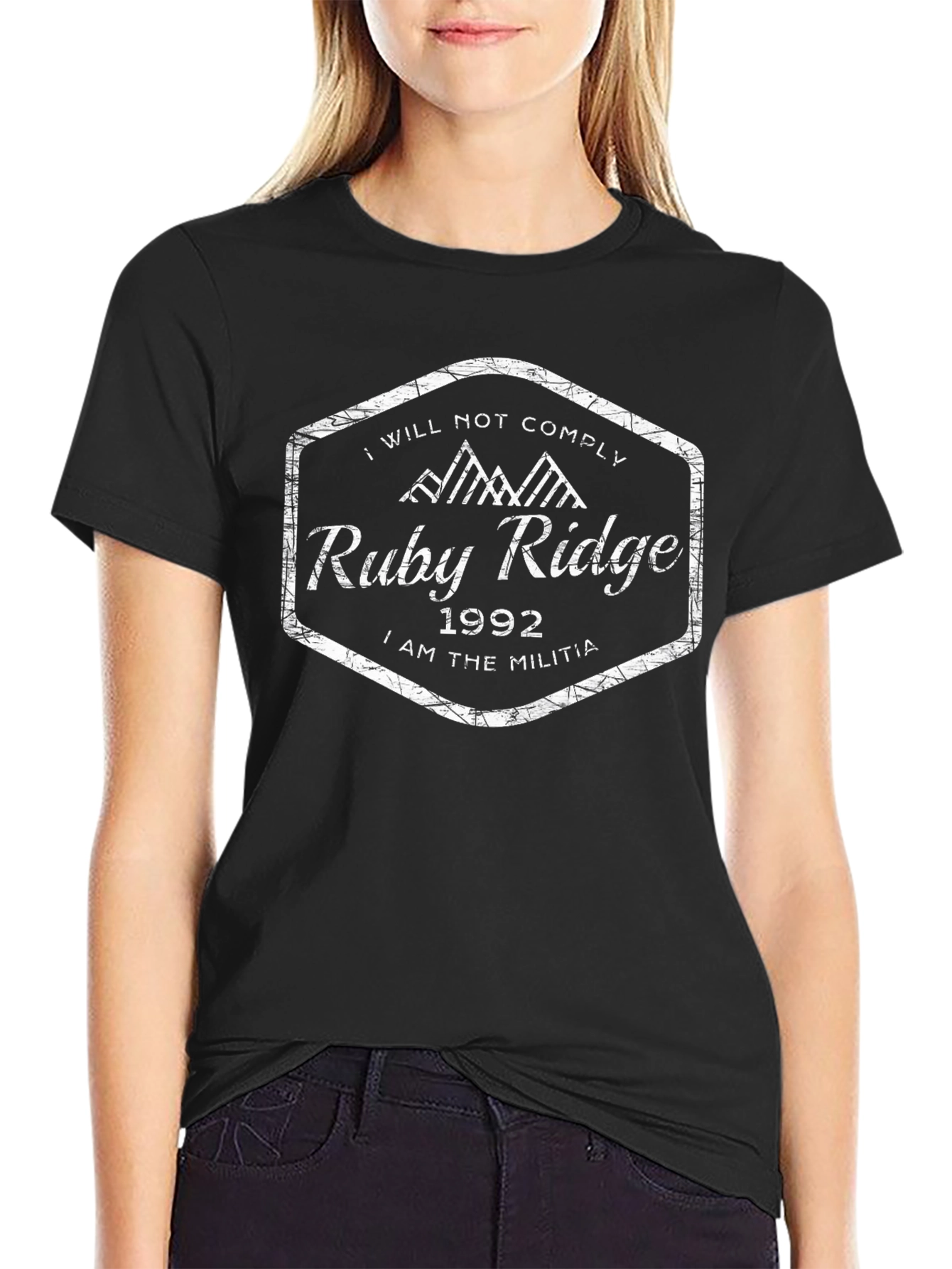 Ruby Ridge 1992 T-Shirt - I Will Not Comply