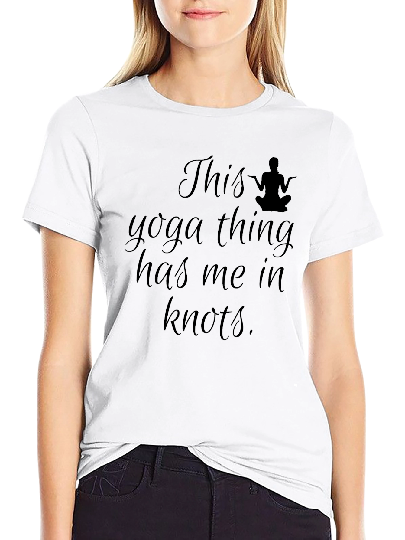 Yoga Knots T-Shirt - Funny Yoga Tee