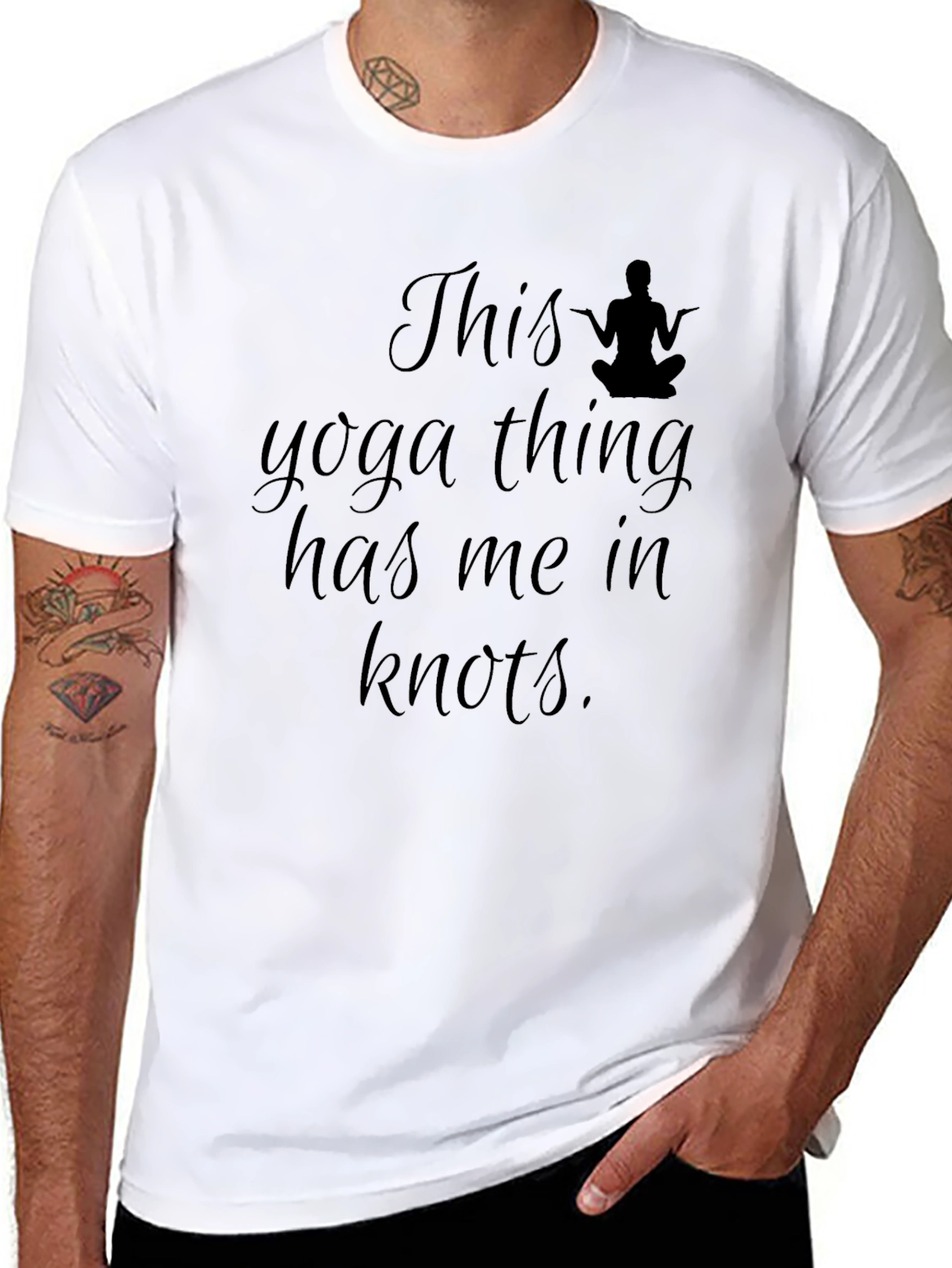 Yoga Knots T-Shirt - Funny Yoga Tee