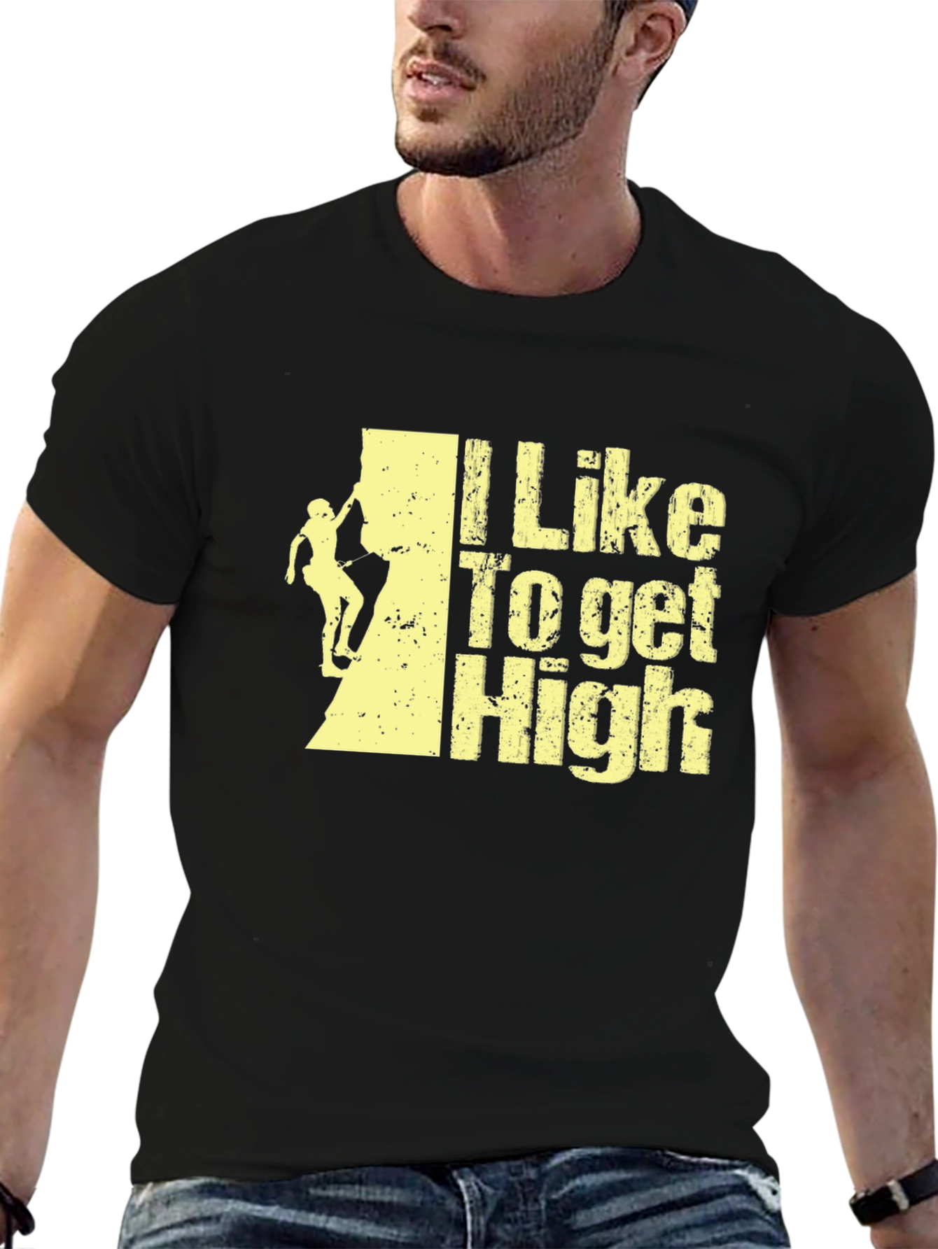 I Like To Get High Climbing T-Shirt