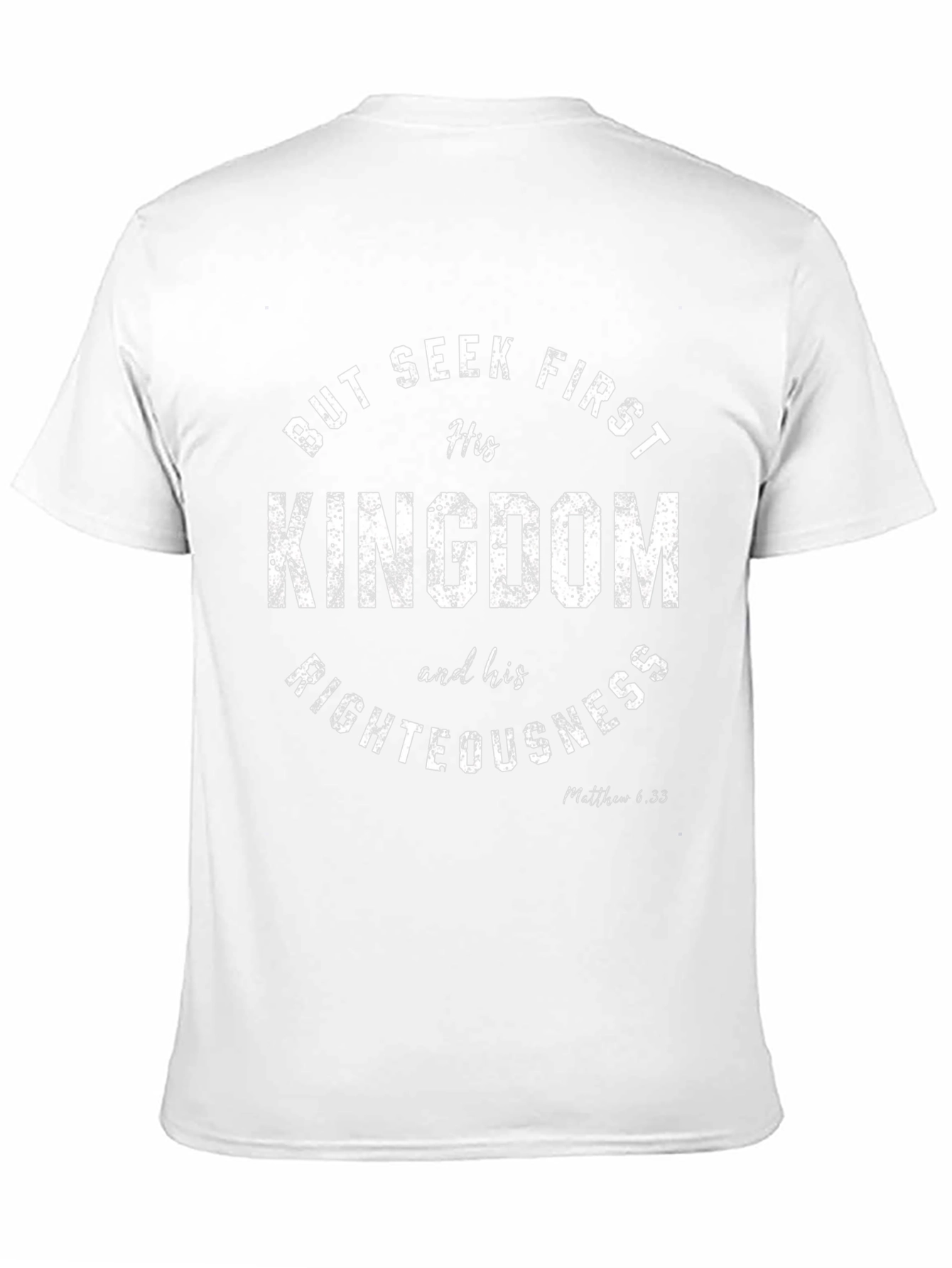 Seek First His Kingdom Christian T-Shirt