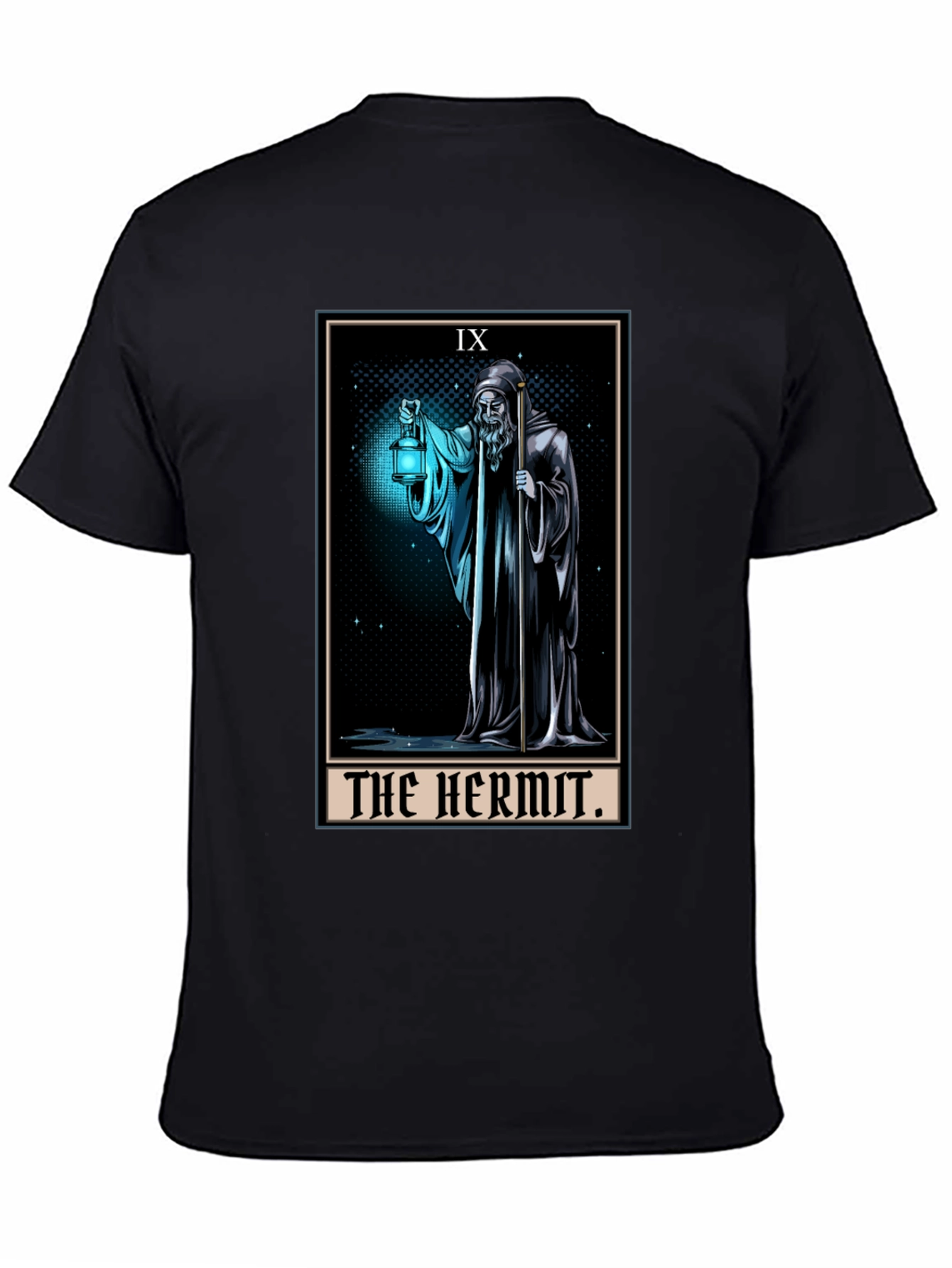 The Hermit Tarot Card Graphic T-Shirt - Unisex