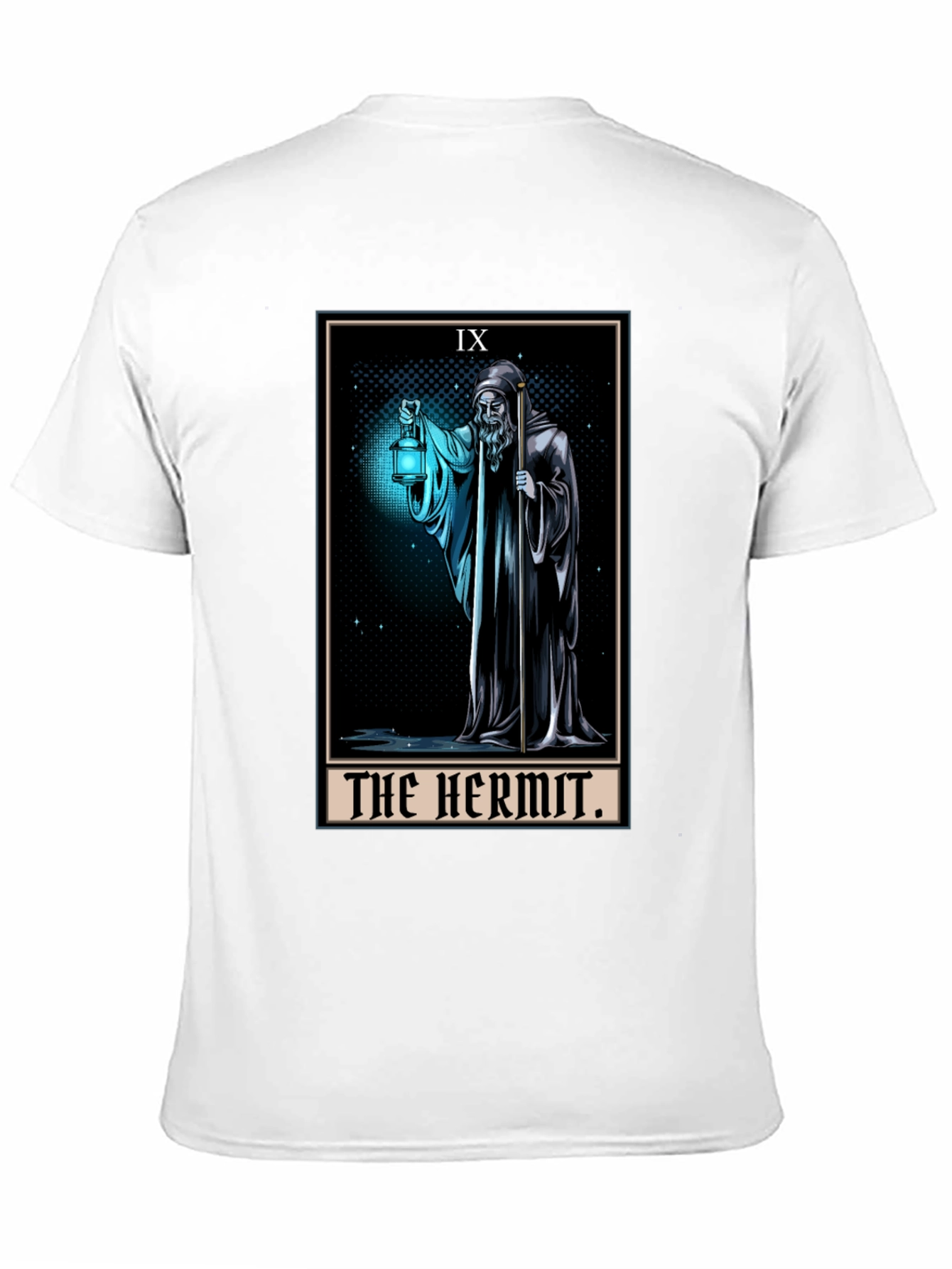 The Hermit Tarot Card Graphic T-Shirt - Unisex
