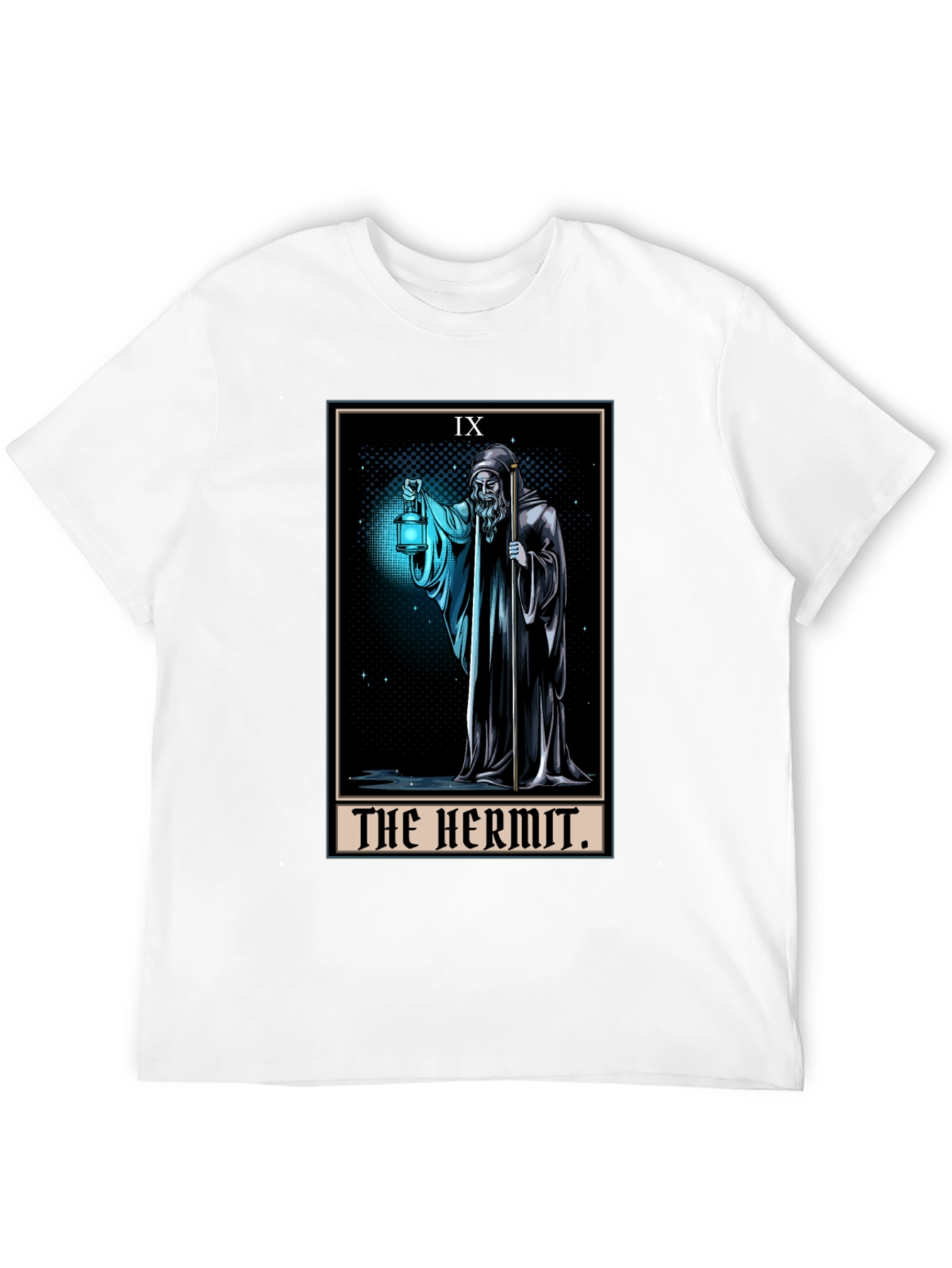 The Hermit Tarot Card Graphic T-Shirt - Unisex