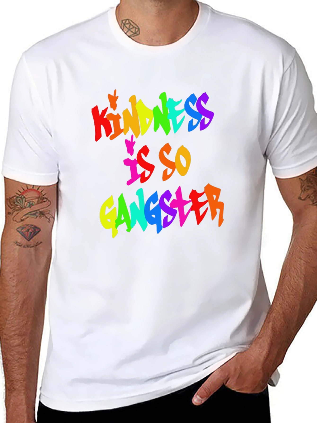 Kindness is So Gangster Graphic Tee