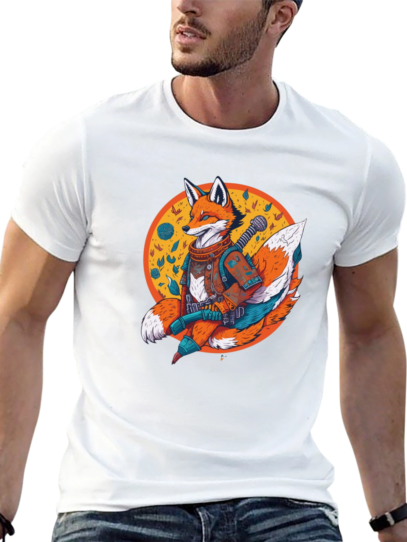 Fox Samurai Graphic Tee