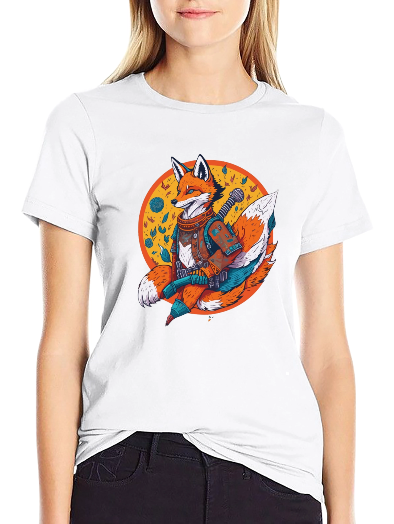 Fox Samurai Graphic Tee