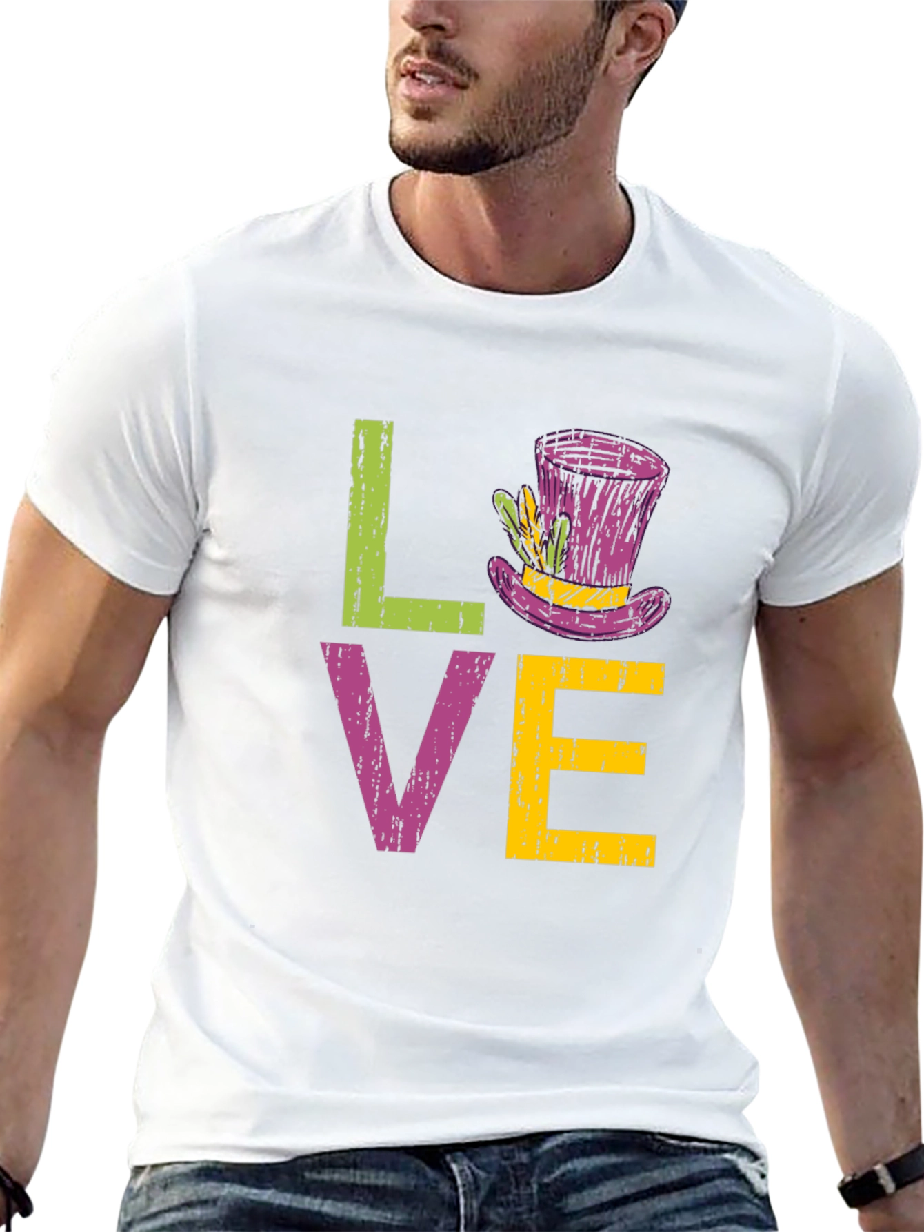 Mardi Gras LOVE T-Shirt