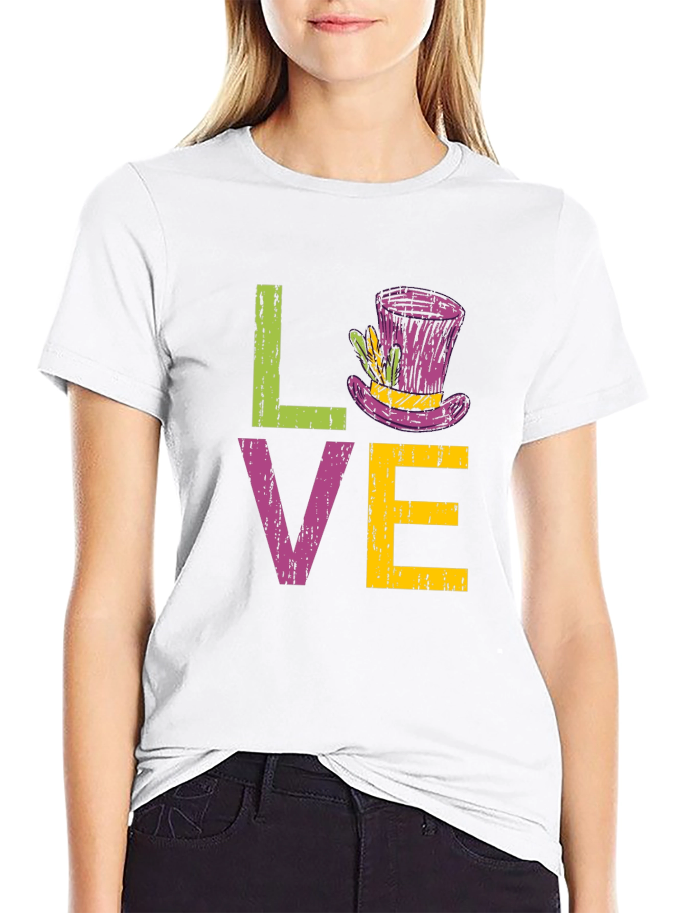Mardi Gras LOVE T-Shirt