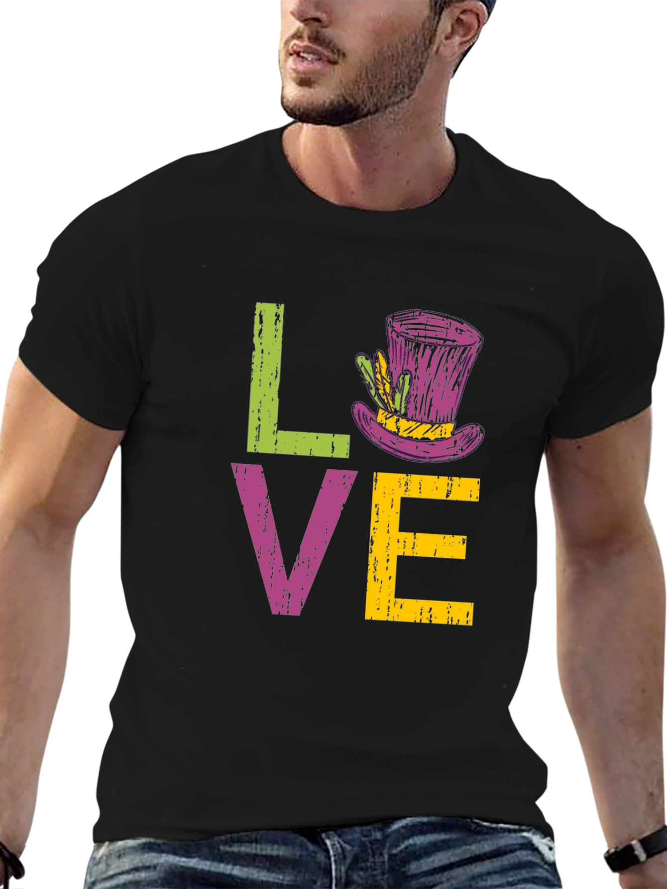 Mardi Gras LOVE T-Shirt