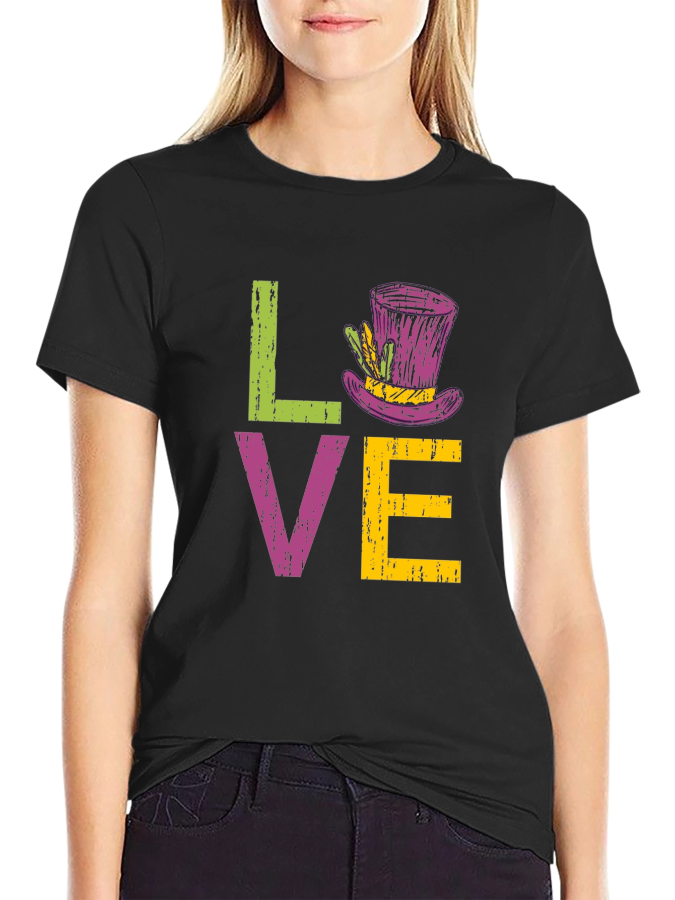 Mardi Gras LOVE T-Shirt