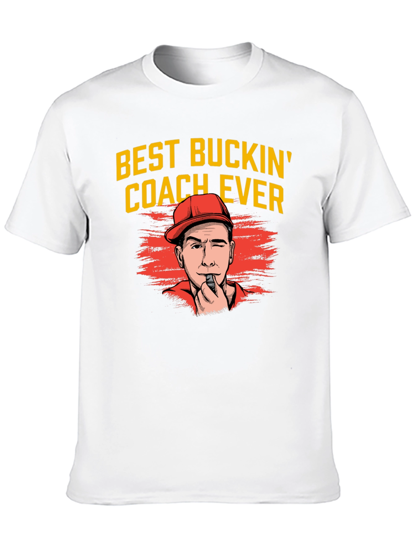 Best Buckin Coach Ever Graphic Tee