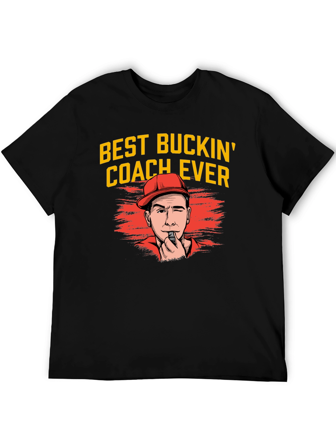 Best Buckin Coach Ever Graphic Tee