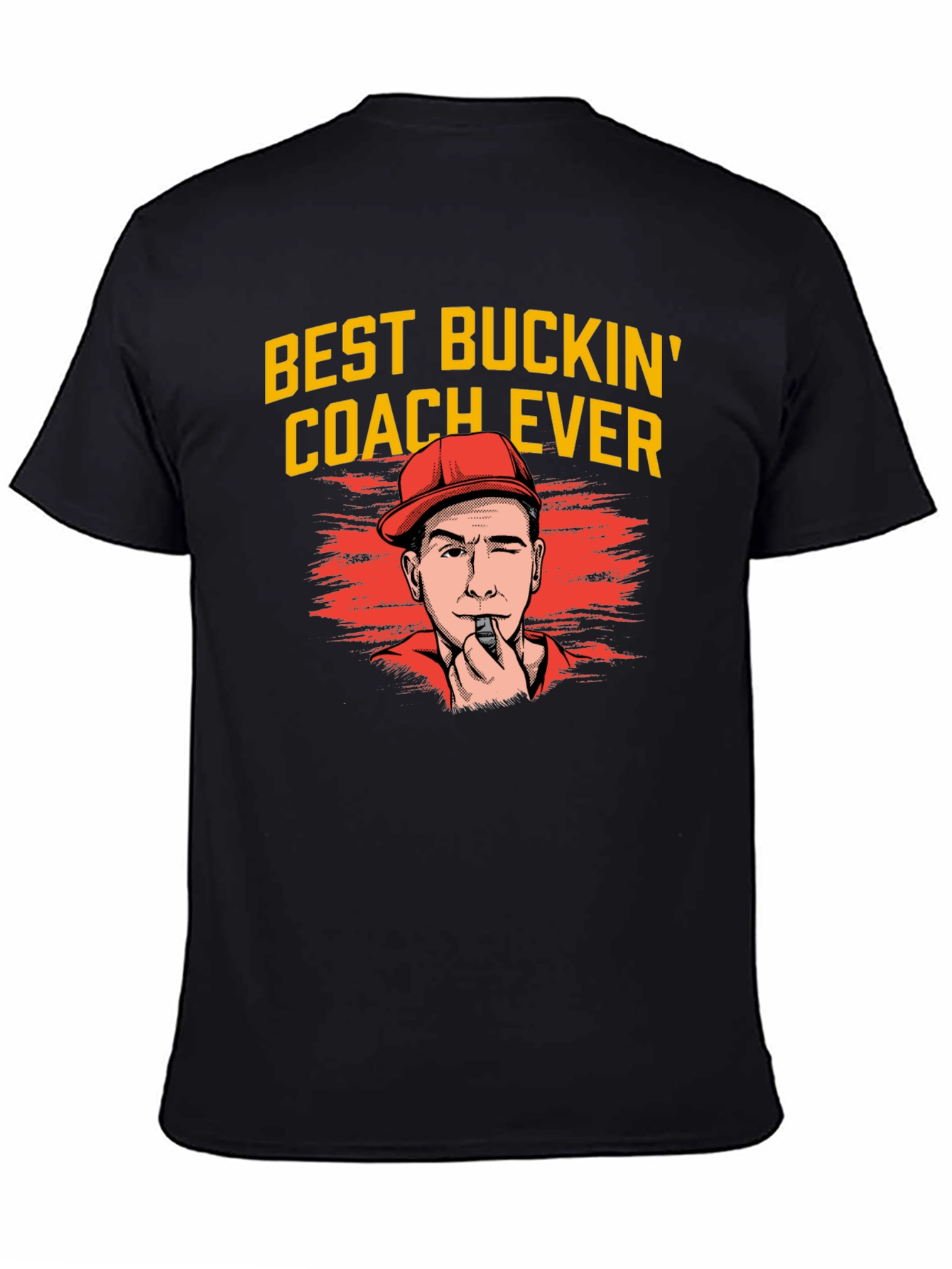 Best Buckin Coach Ever Graphic Tee