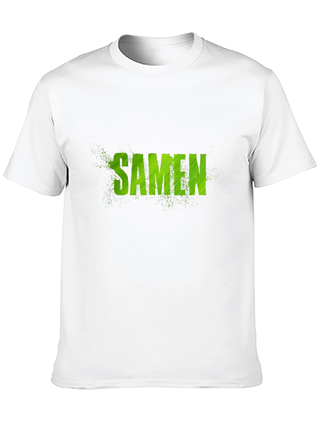 Samen Graphic Print T-Shirt - Unique Design Casual Wear