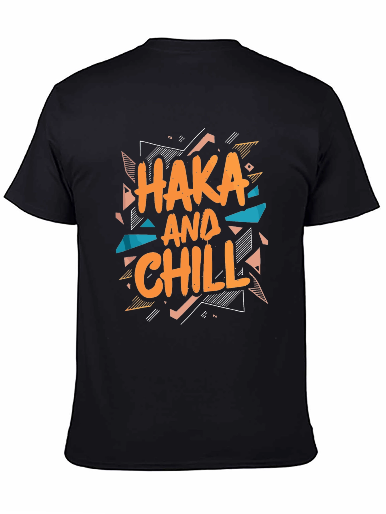Haka and Chill Graphic Tee - Black