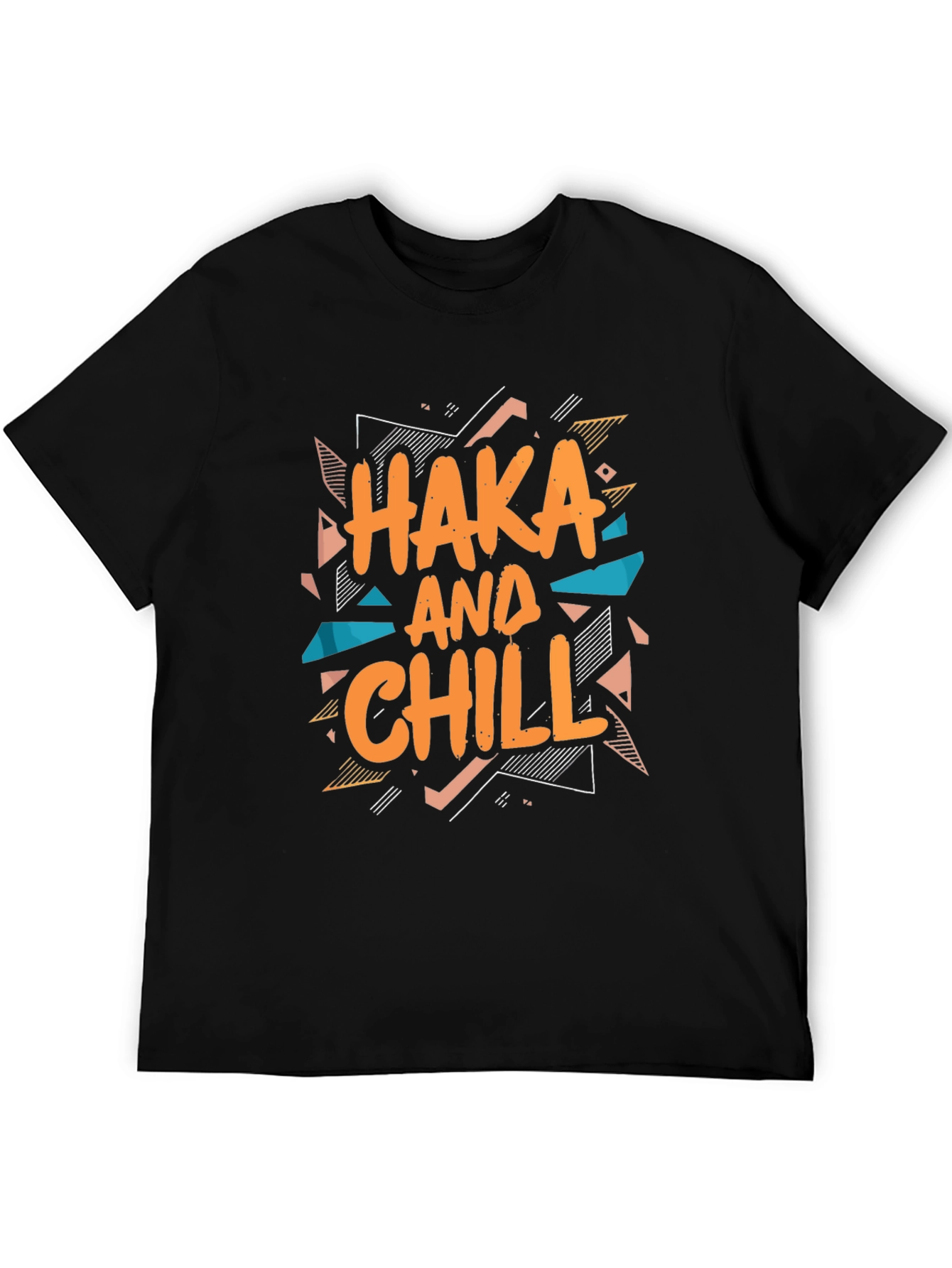 Haka and Chill Graphic Tee - Black