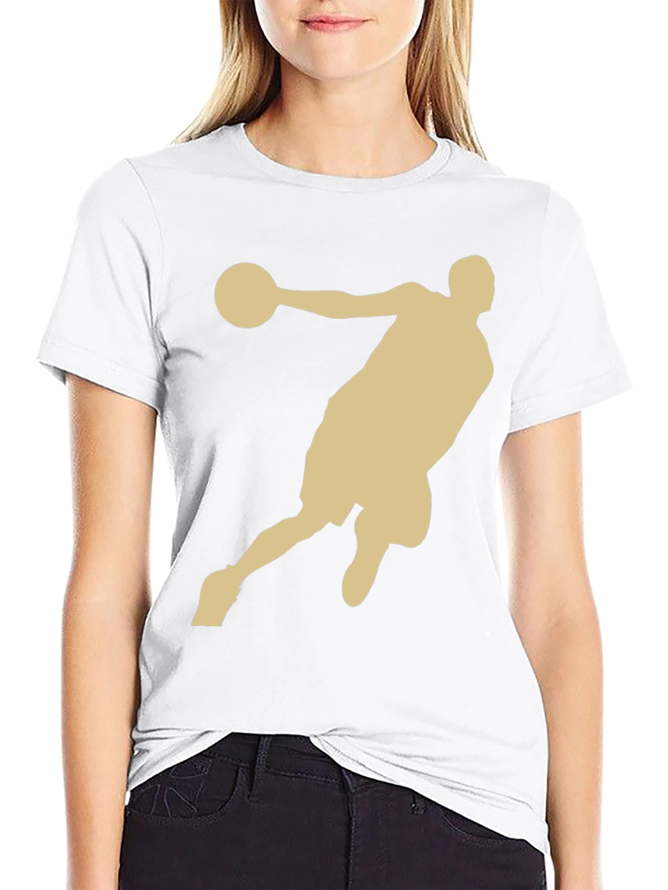 Basketball Player Graphic T-Shirt