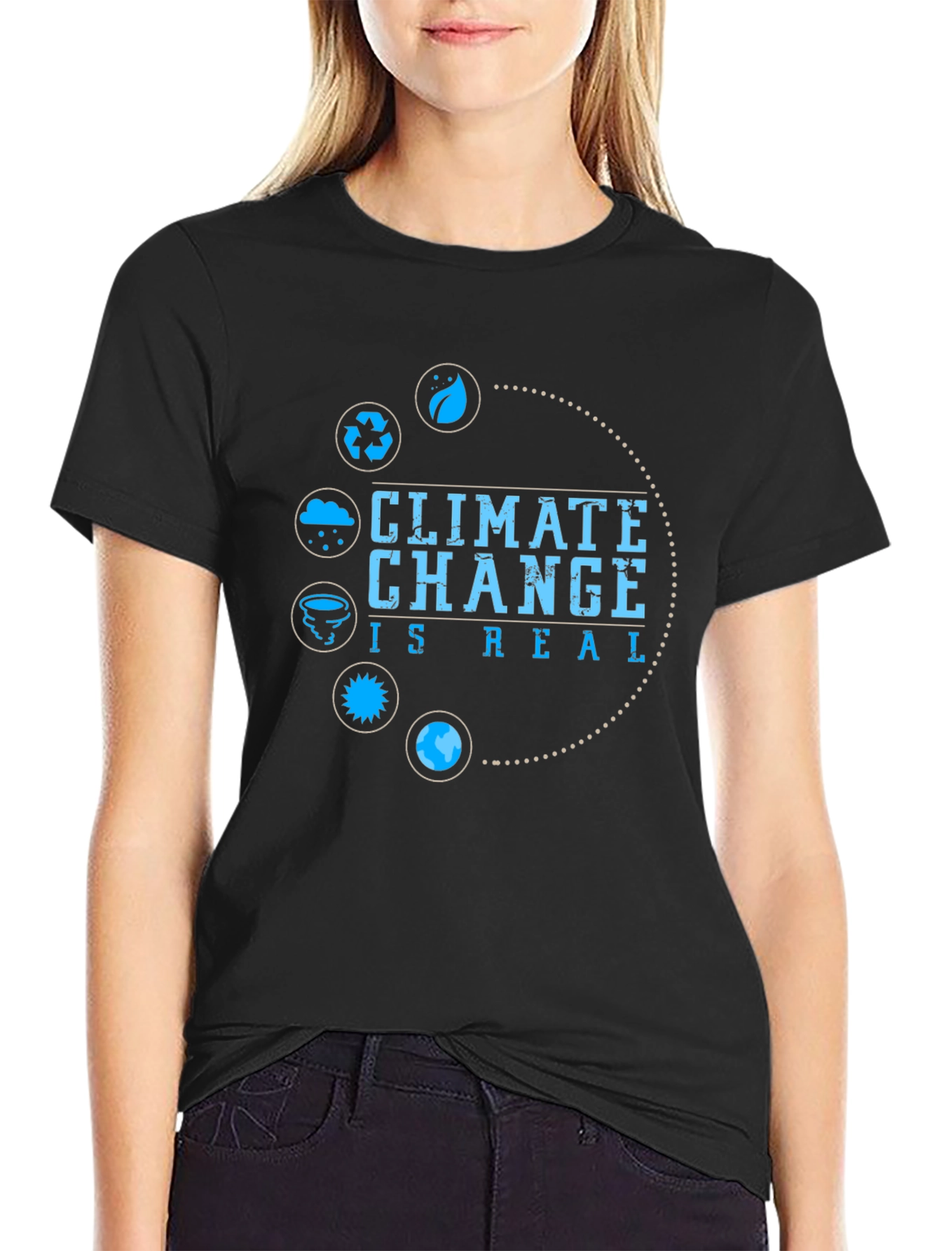 Climate Change Is Real Graphic T-Shirt