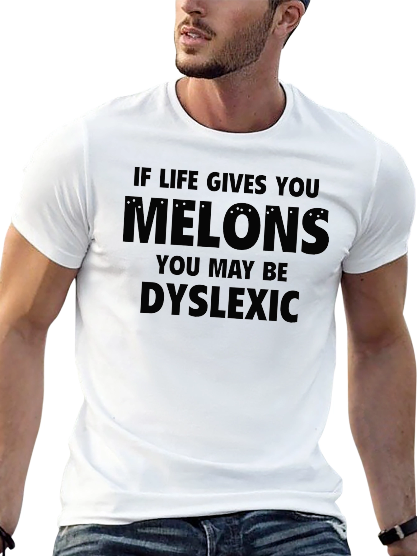 Funny Dyslexic Melons T-Shirt