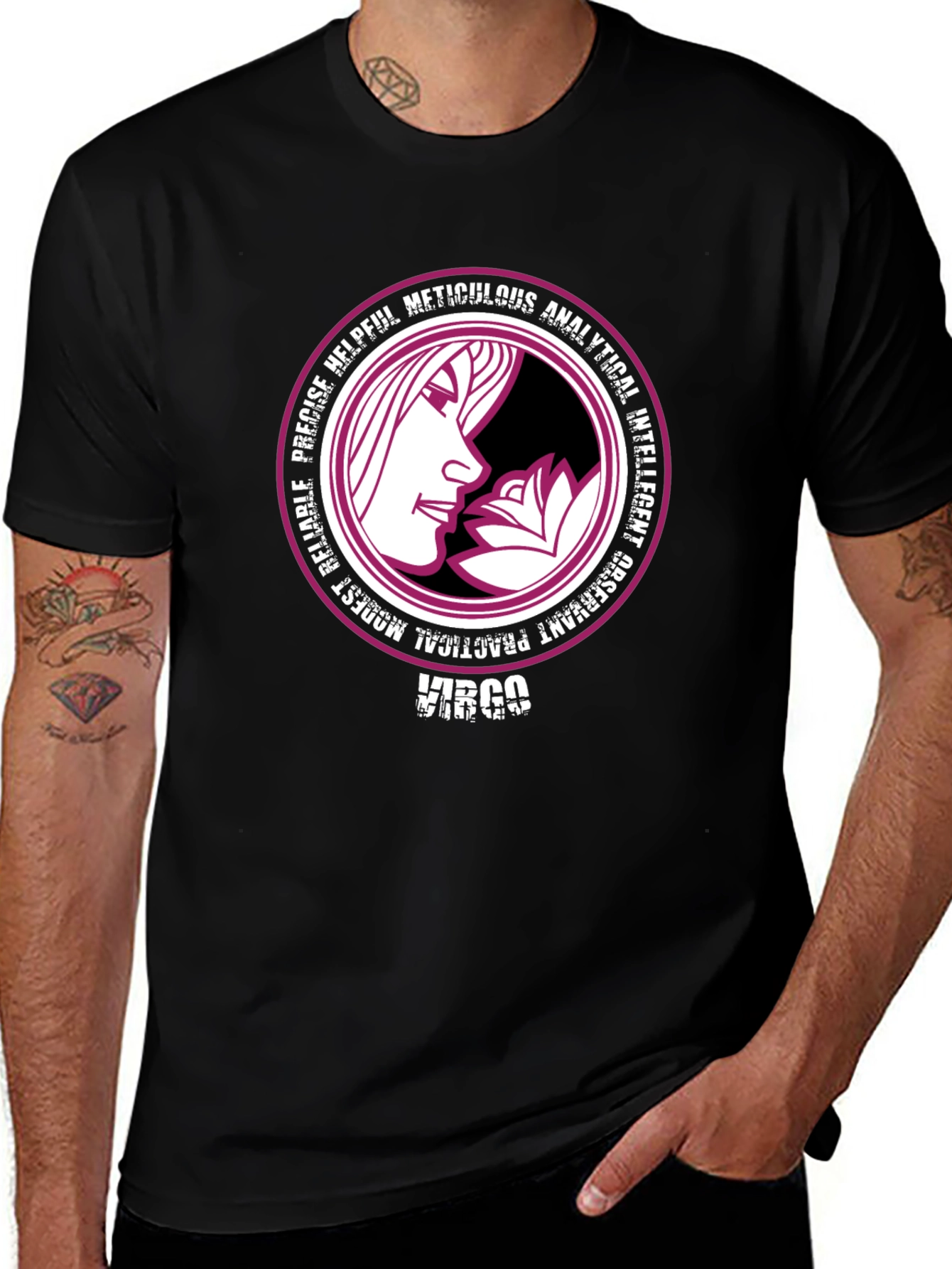 Virgo Zodiac T-Shirt - Astrological Sign Tee