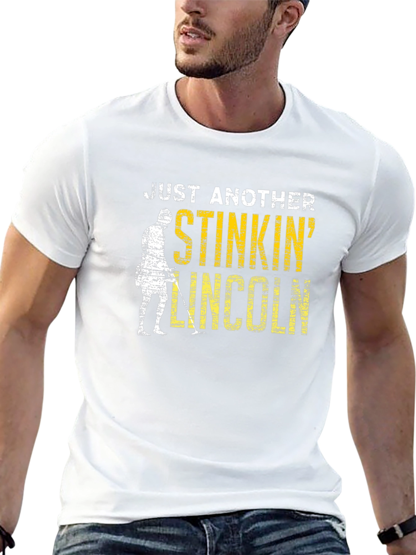 Stinkin Lincoln Golf Humor T-Shirt