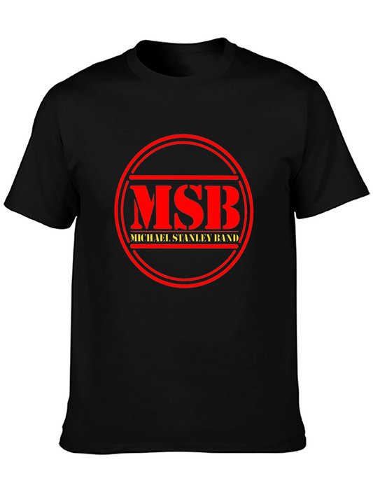 MSB Michael Stanley Band Black T-Shirt