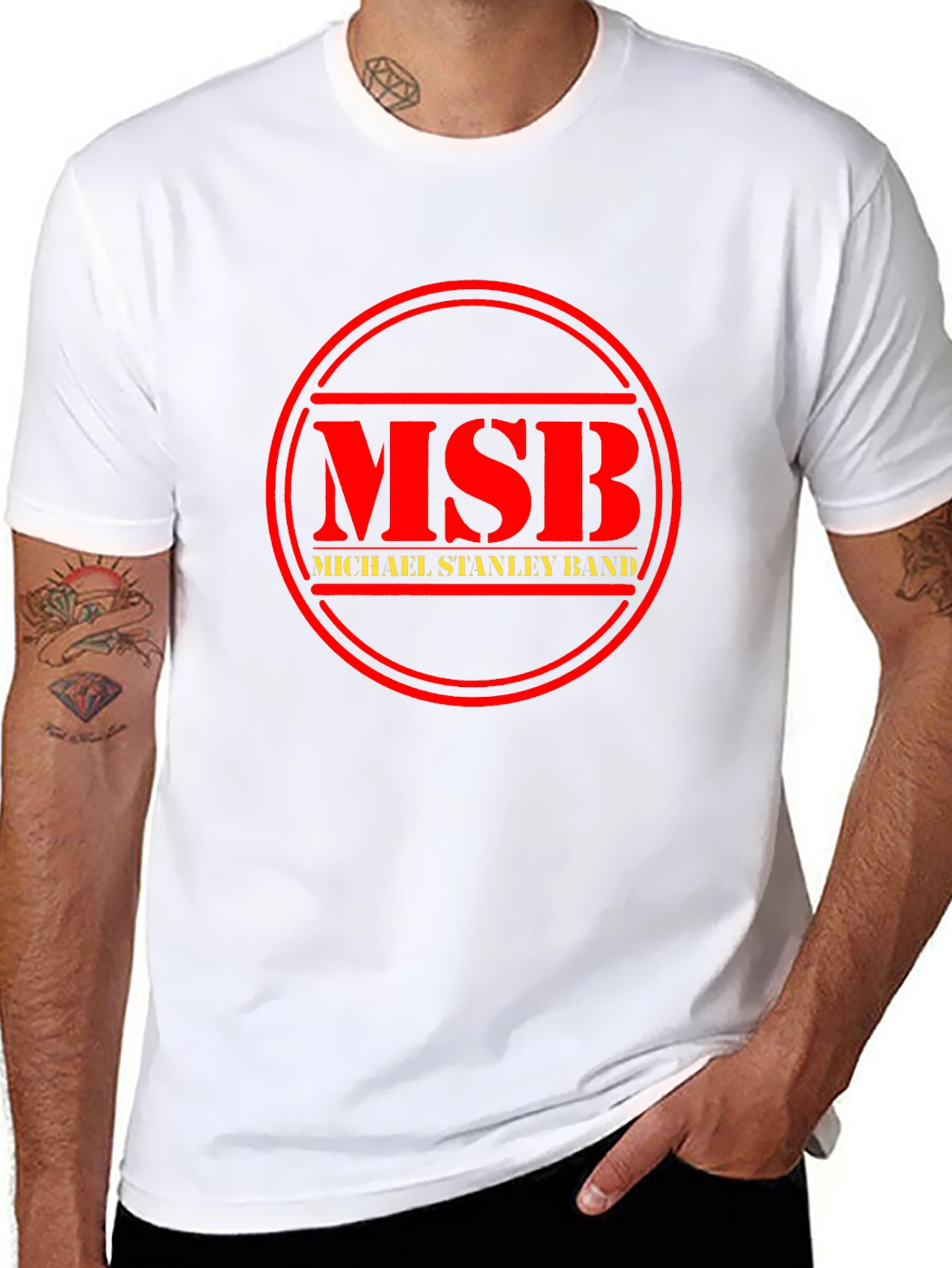 MSB Michael Stanley Band Black T-Shirt