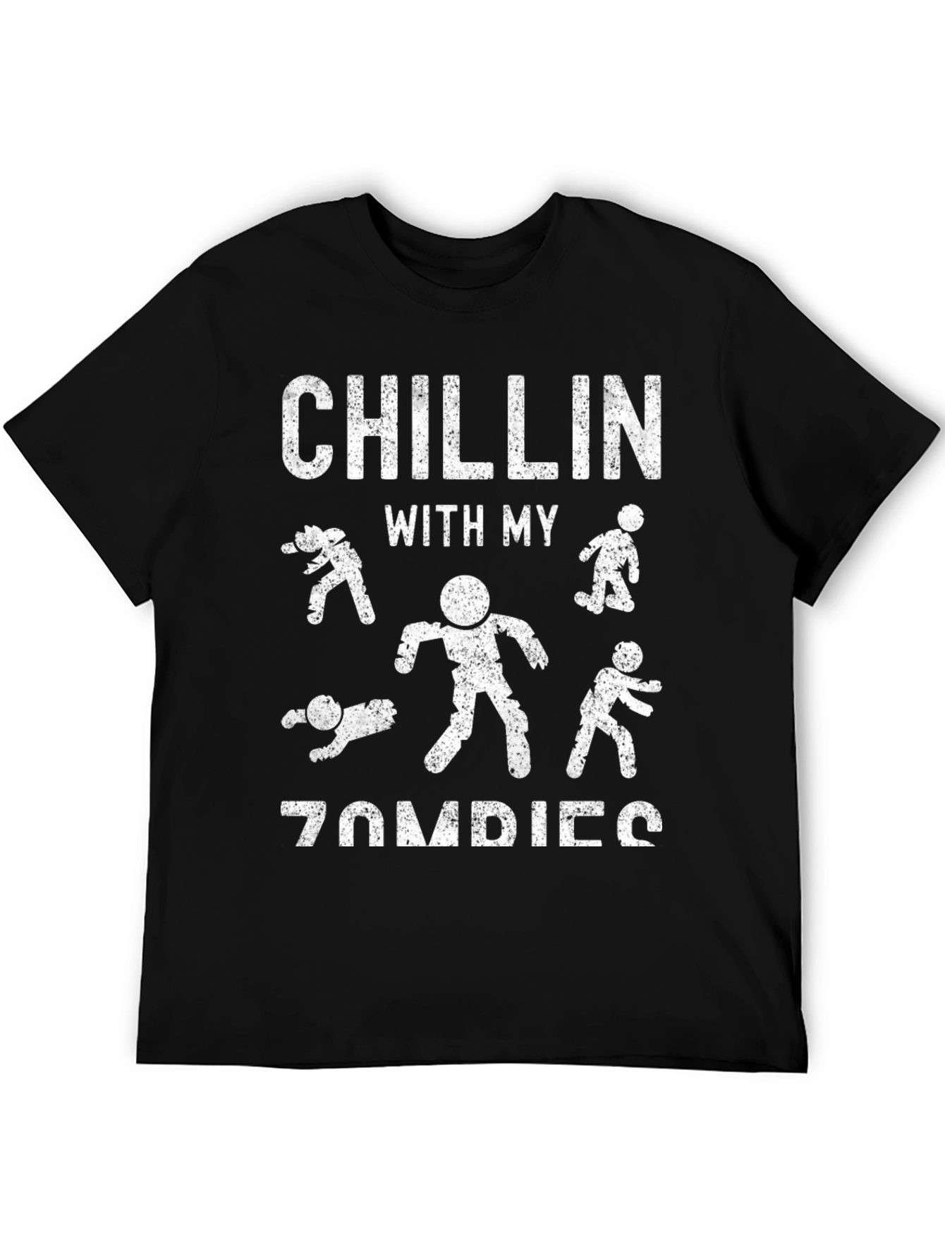 Chillin With My Zombies Graphic Tee