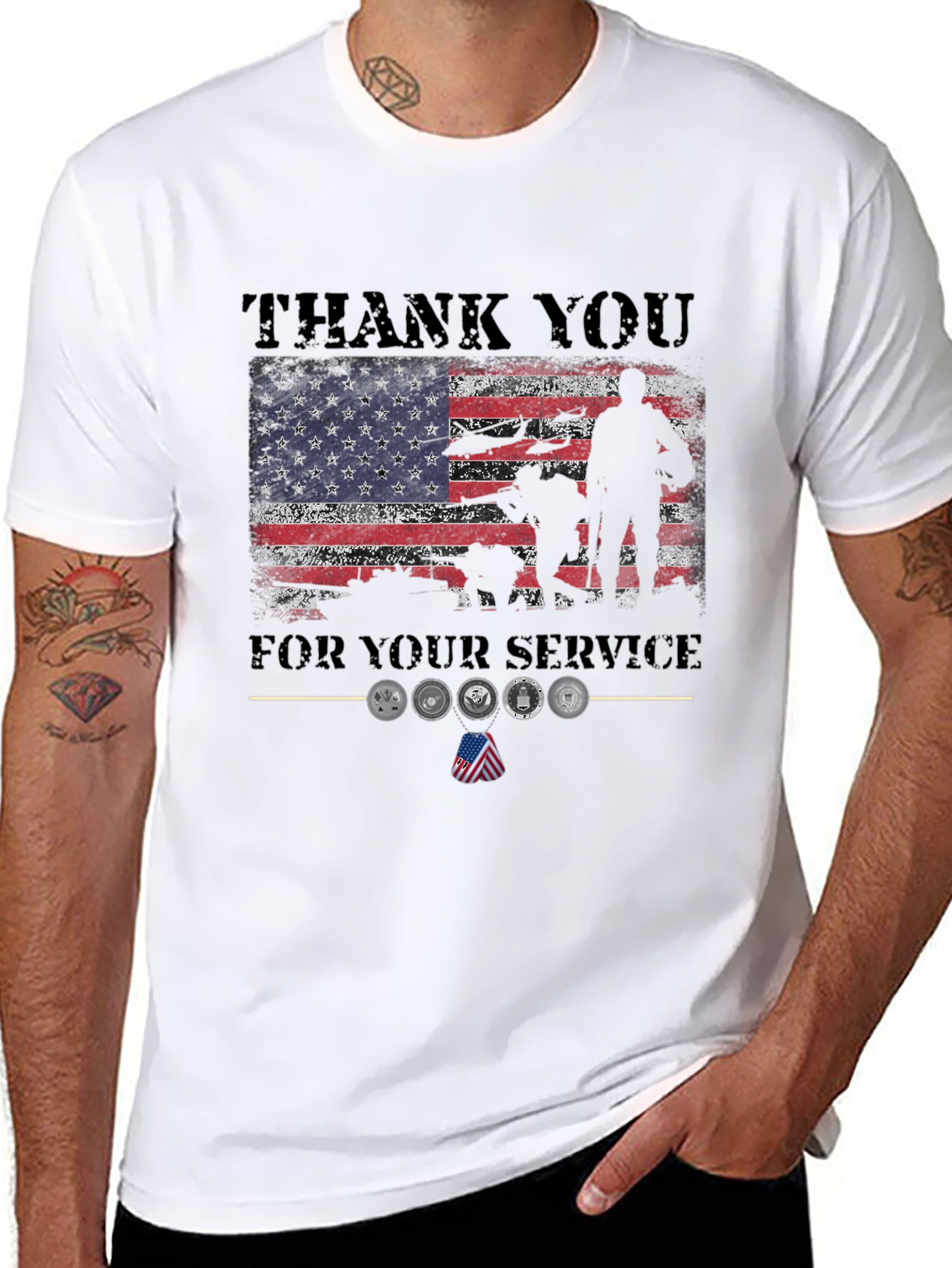 Thank You For Your Service T-Shirt