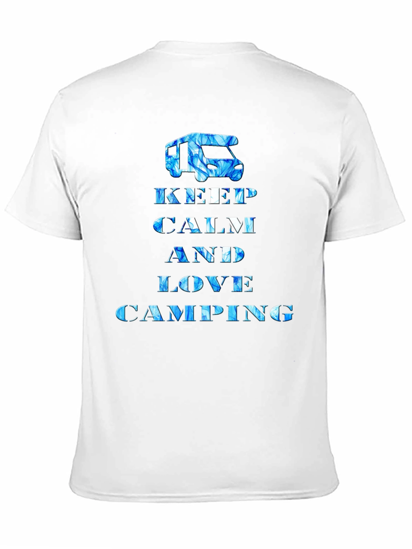 Keep Calm and Love Camping Graphic Tee