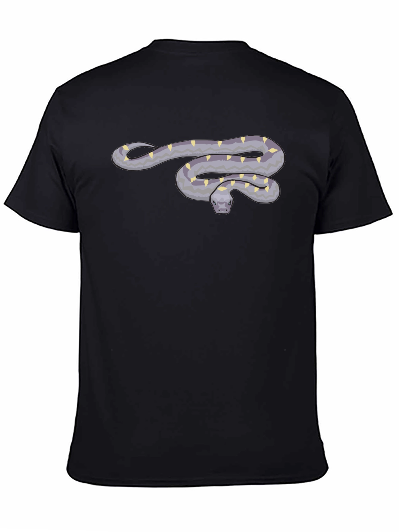 Snake Graphic Black T-Shirt