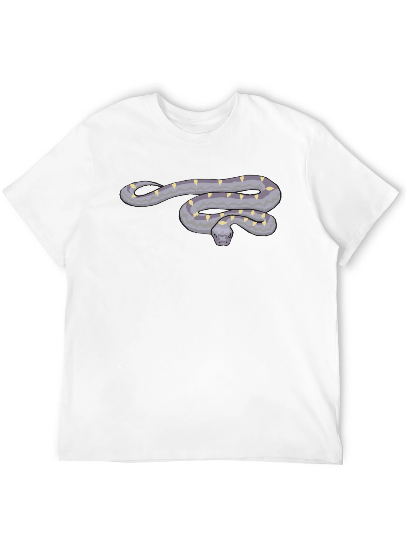 Snake Graphic Black T-Shirt