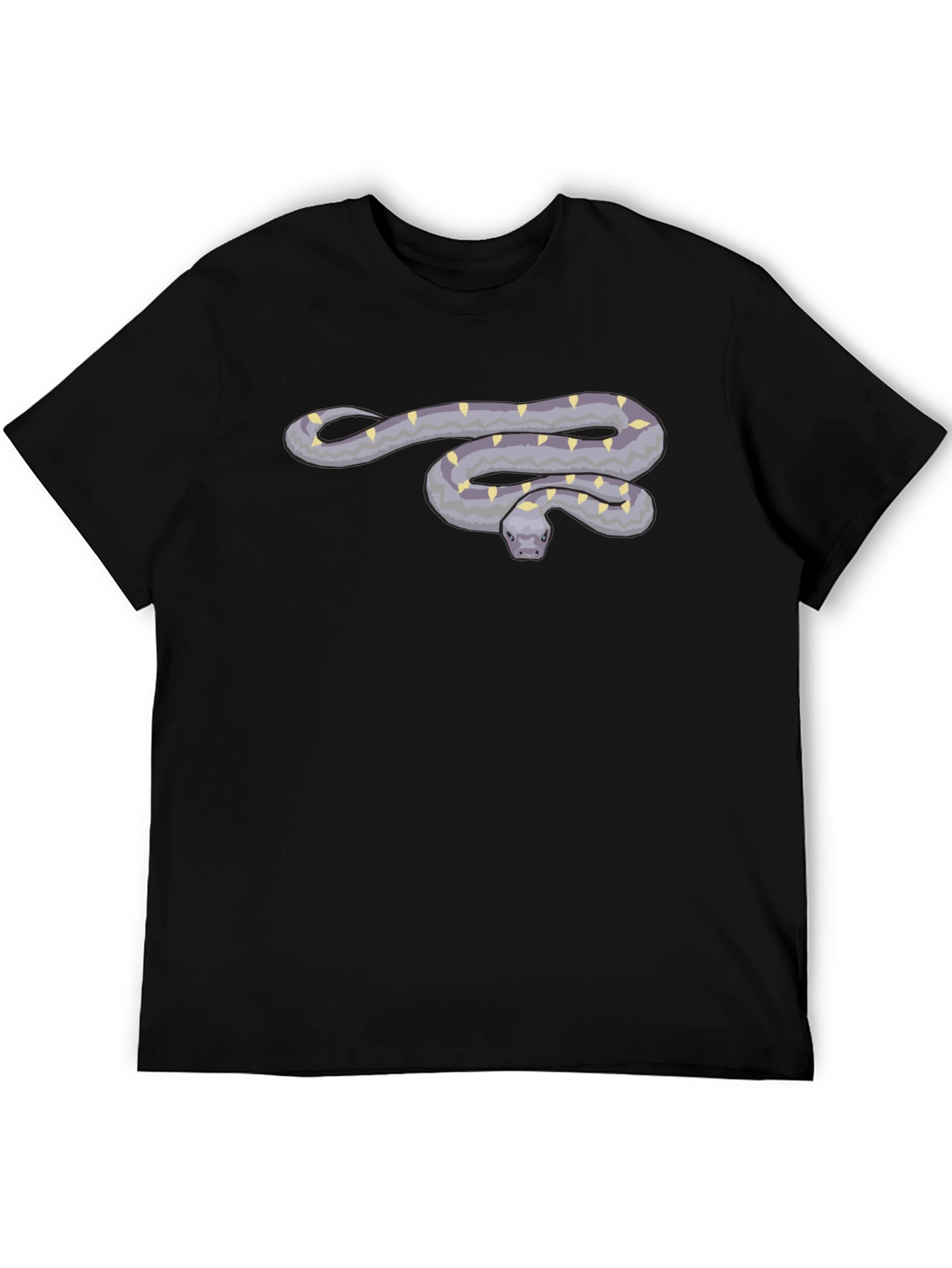 Snake Graphic Black T-Shirt