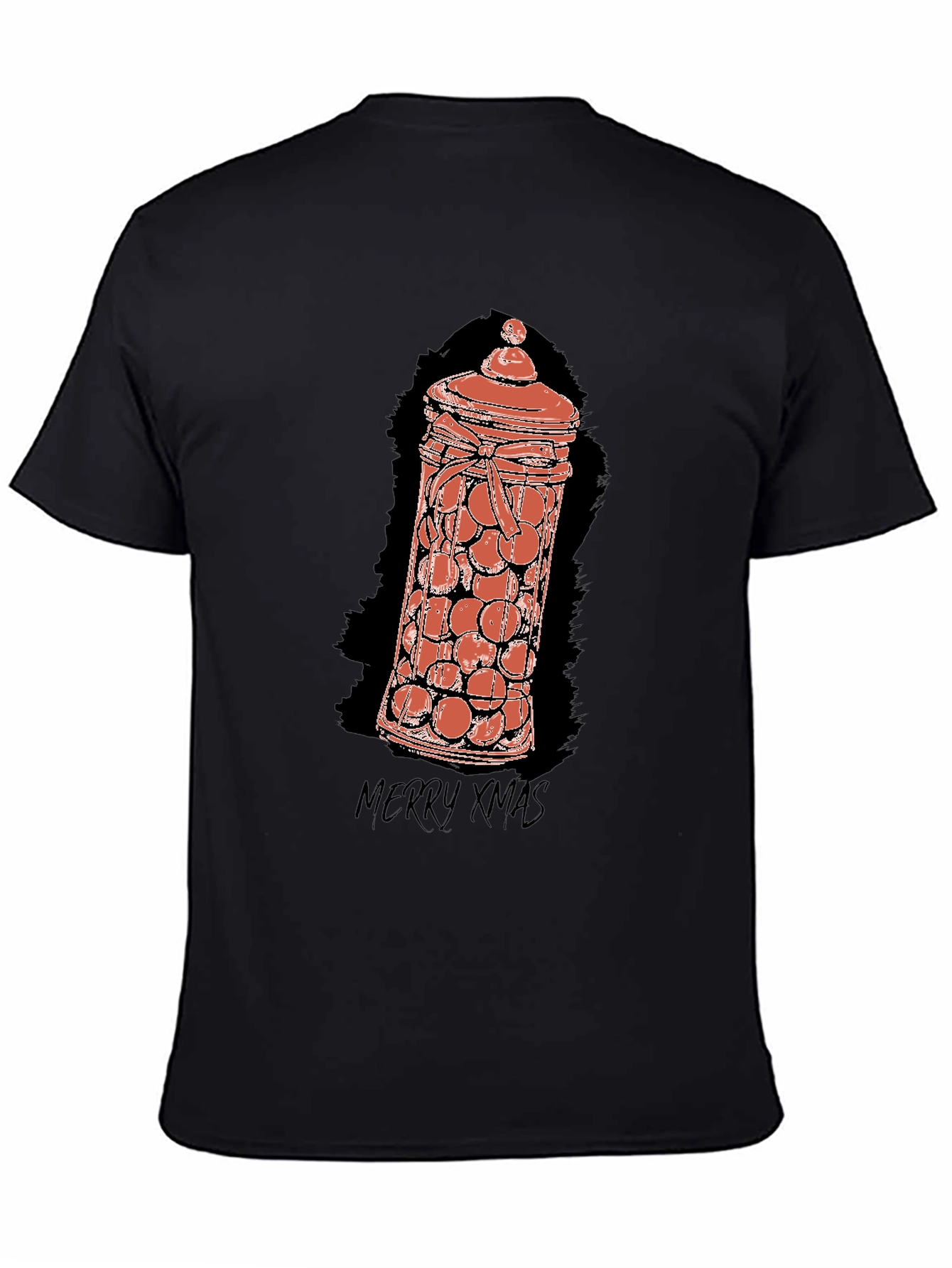 Merry Xmas Candy Jar Graphic Tee