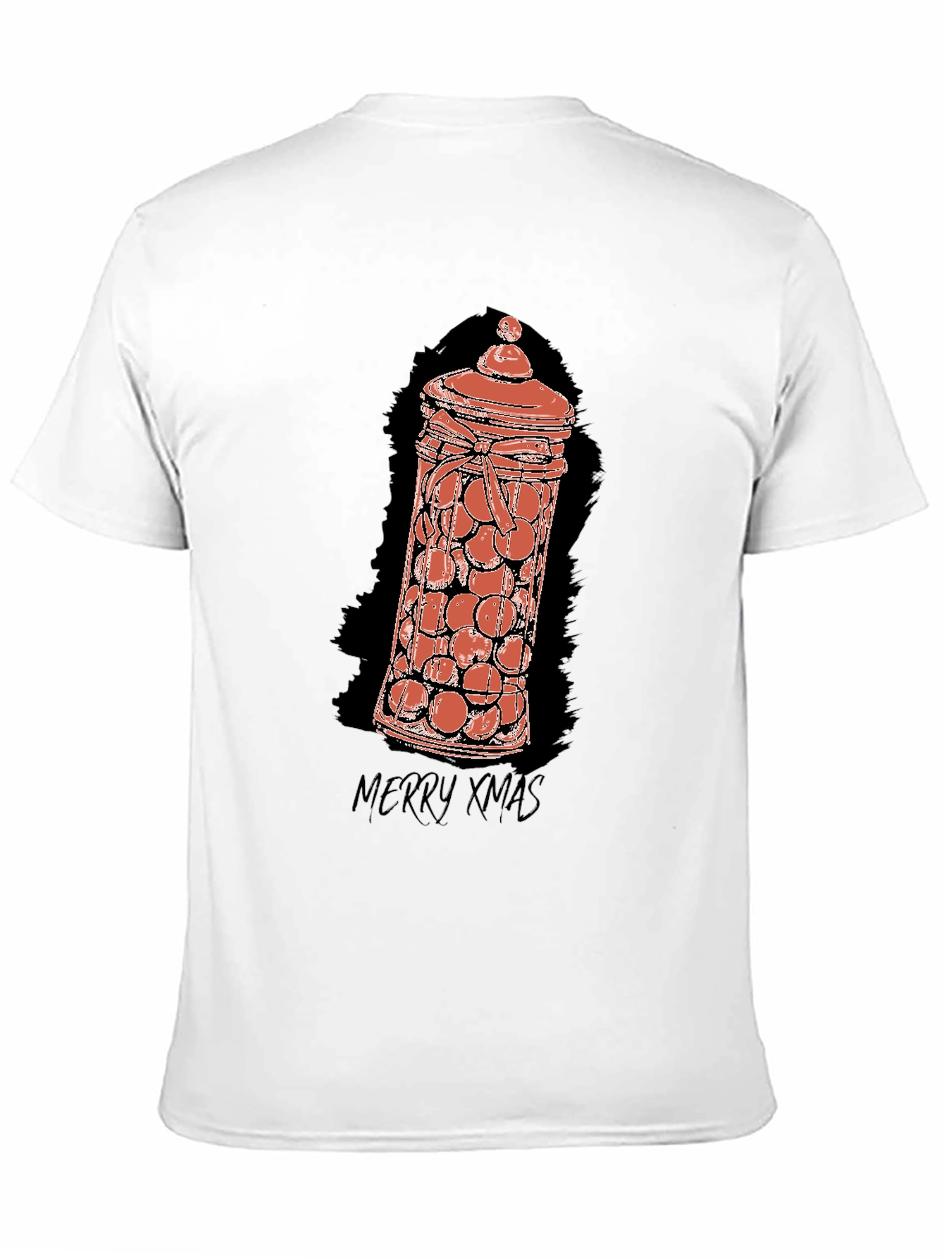 Merry Xmas Candy Jar Graphic Tee