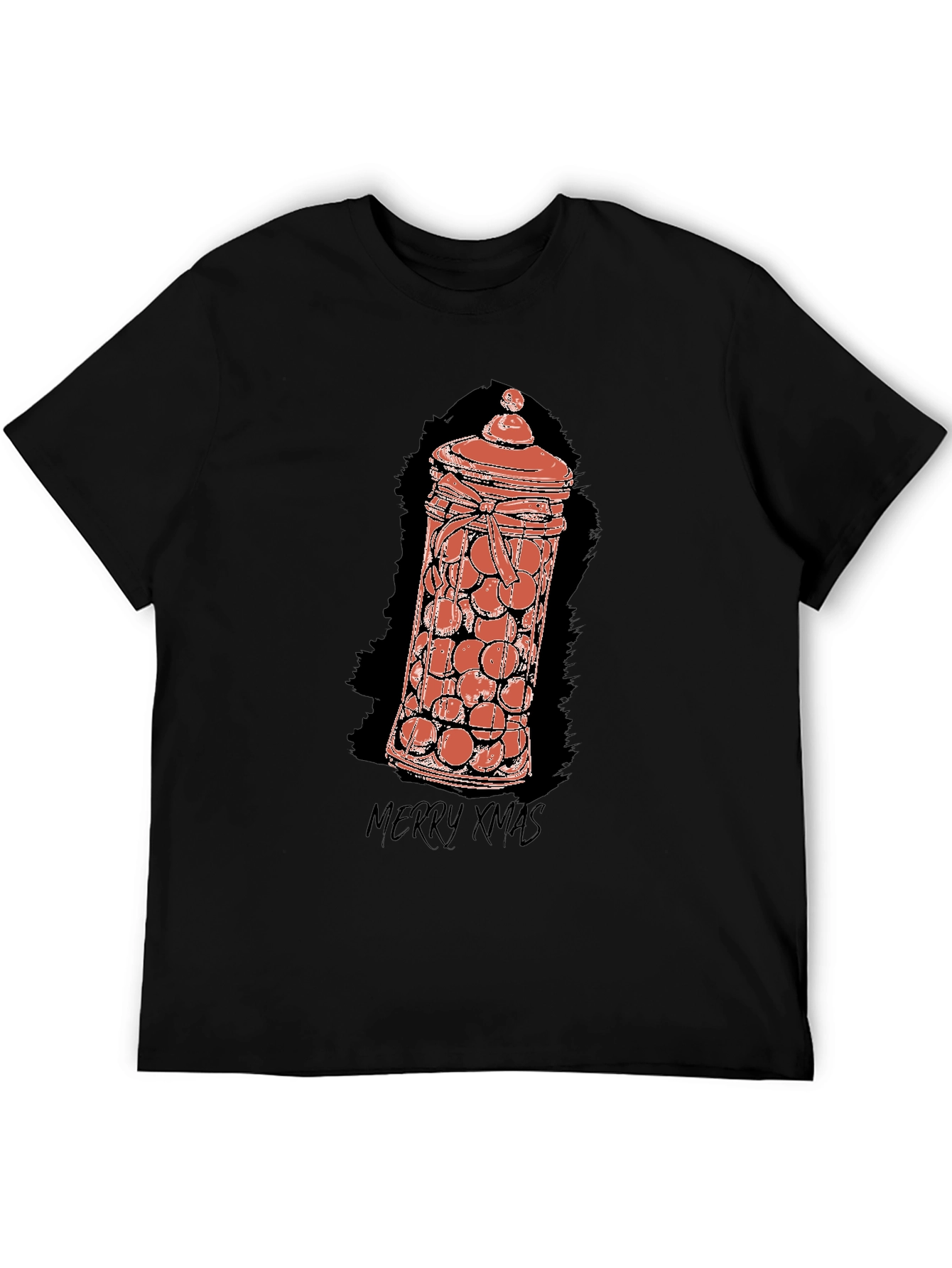 Merry Xmas Candy Jar Graphic Tee