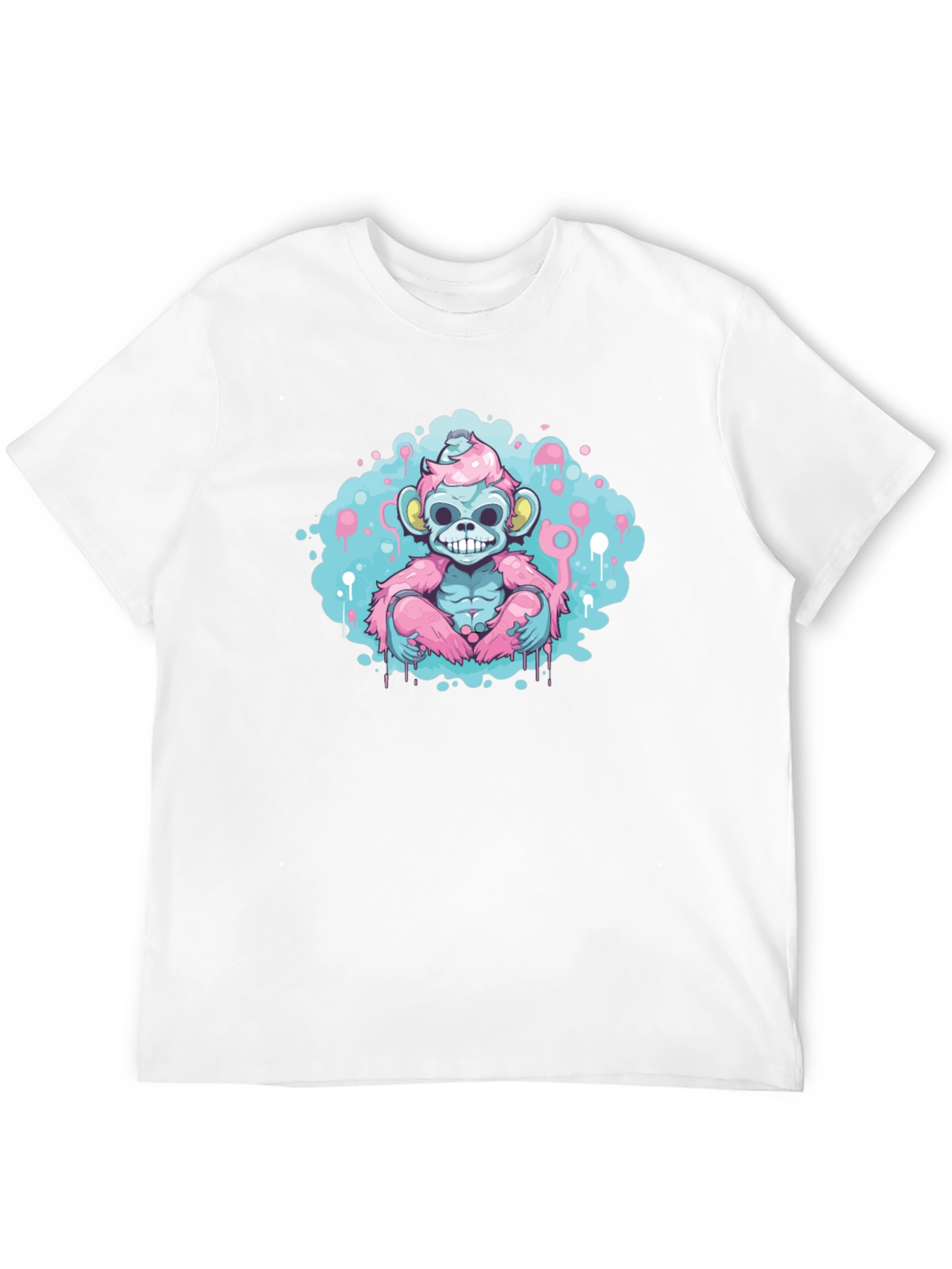 Cartoon Monkey Graphic Tee