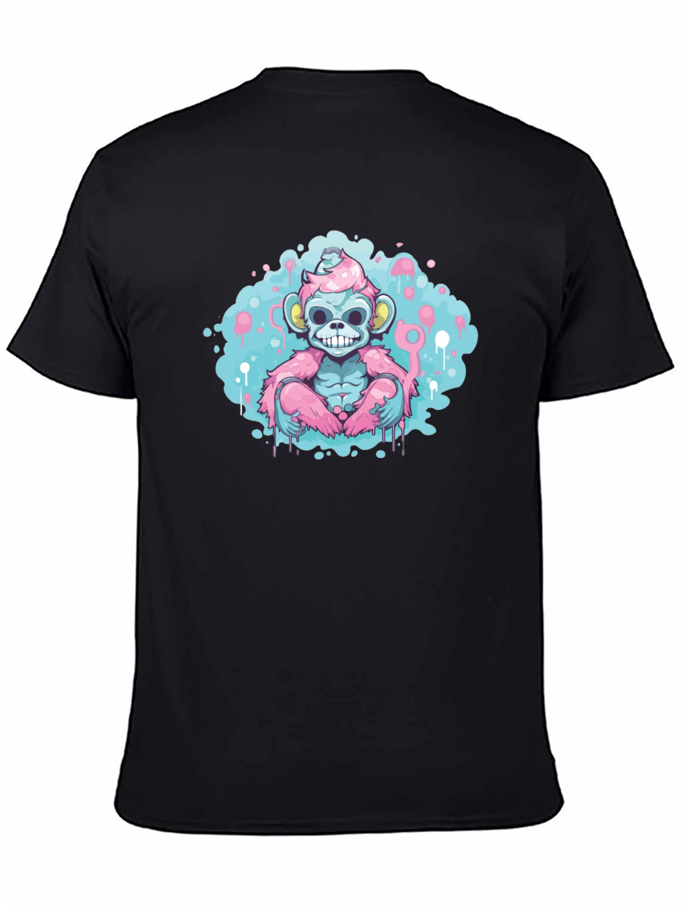 Cartoon Monkey Graphic Tee