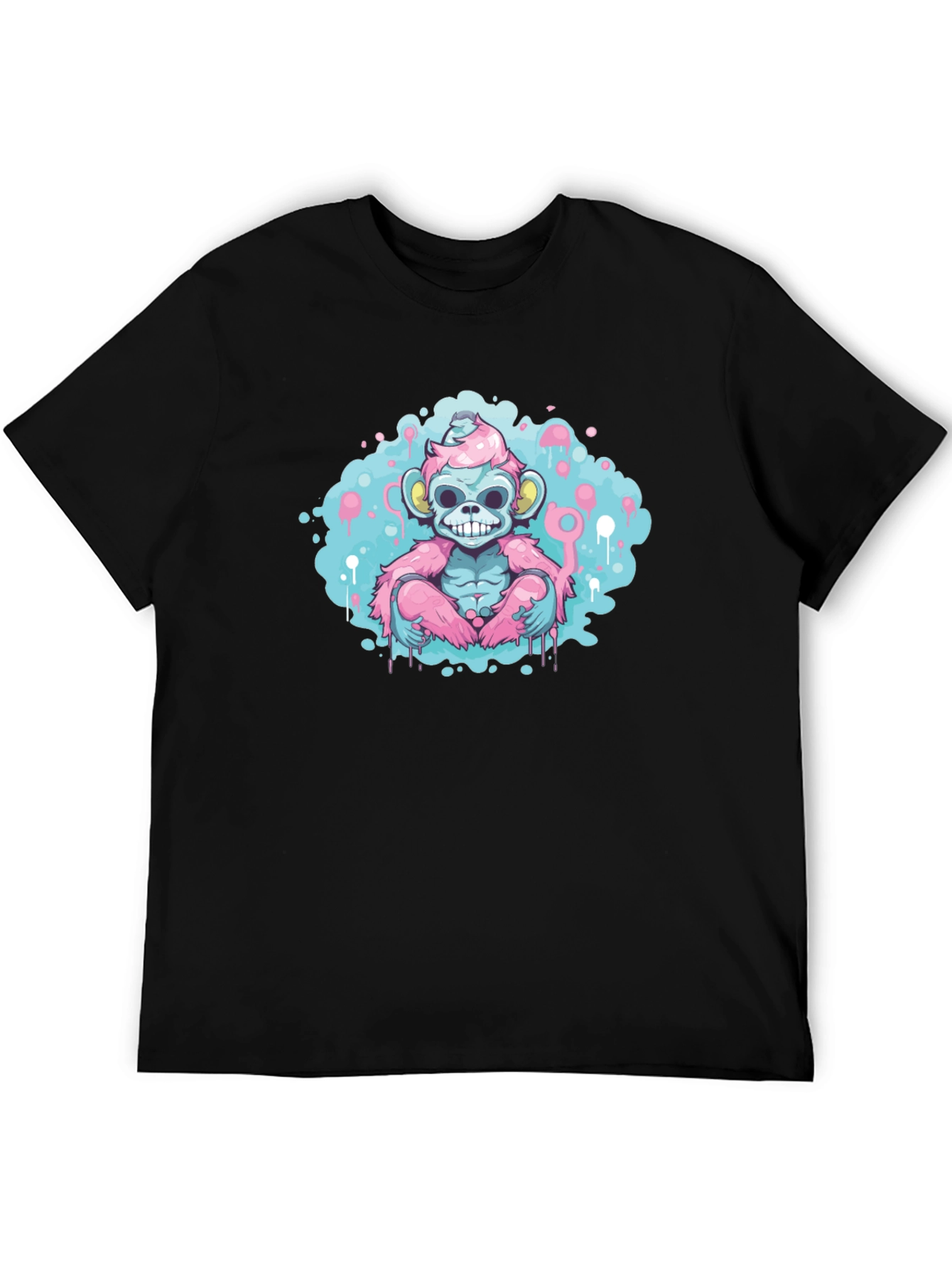 Cartoon Monkey Graphic Tee