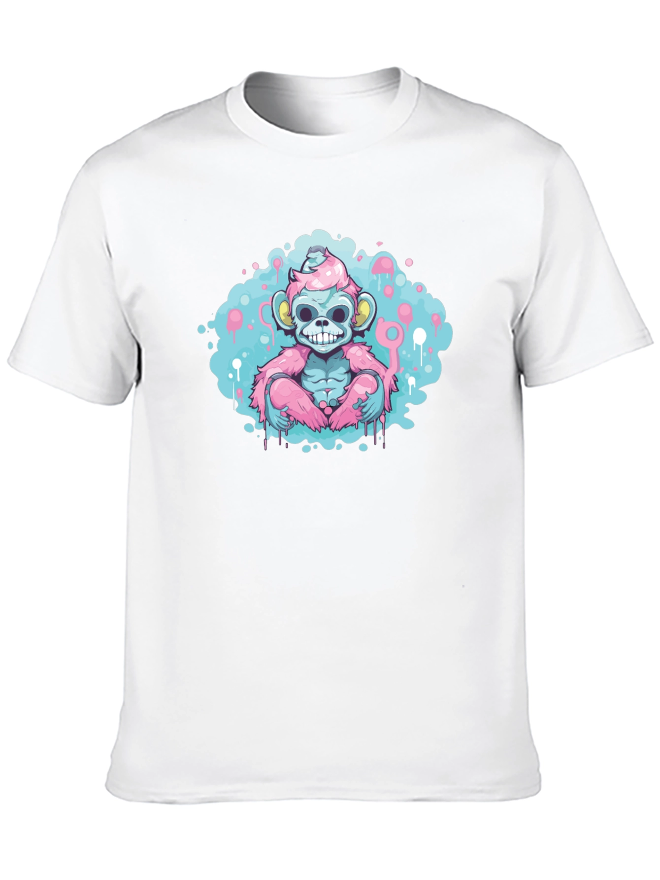 Cartoon Monkey Graphic Tee